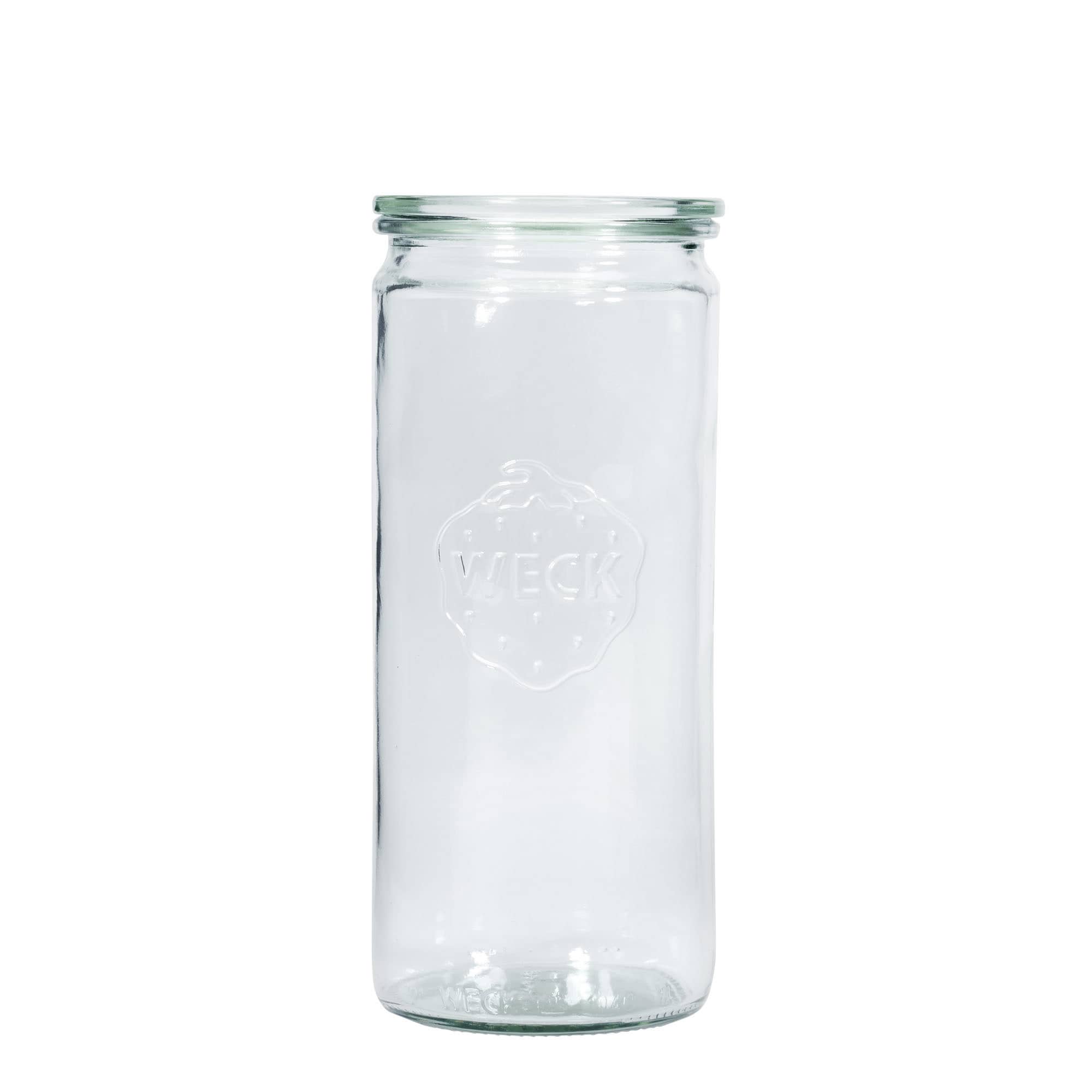 1.040 ml WECK-cilinderglas, opening: ronde rand