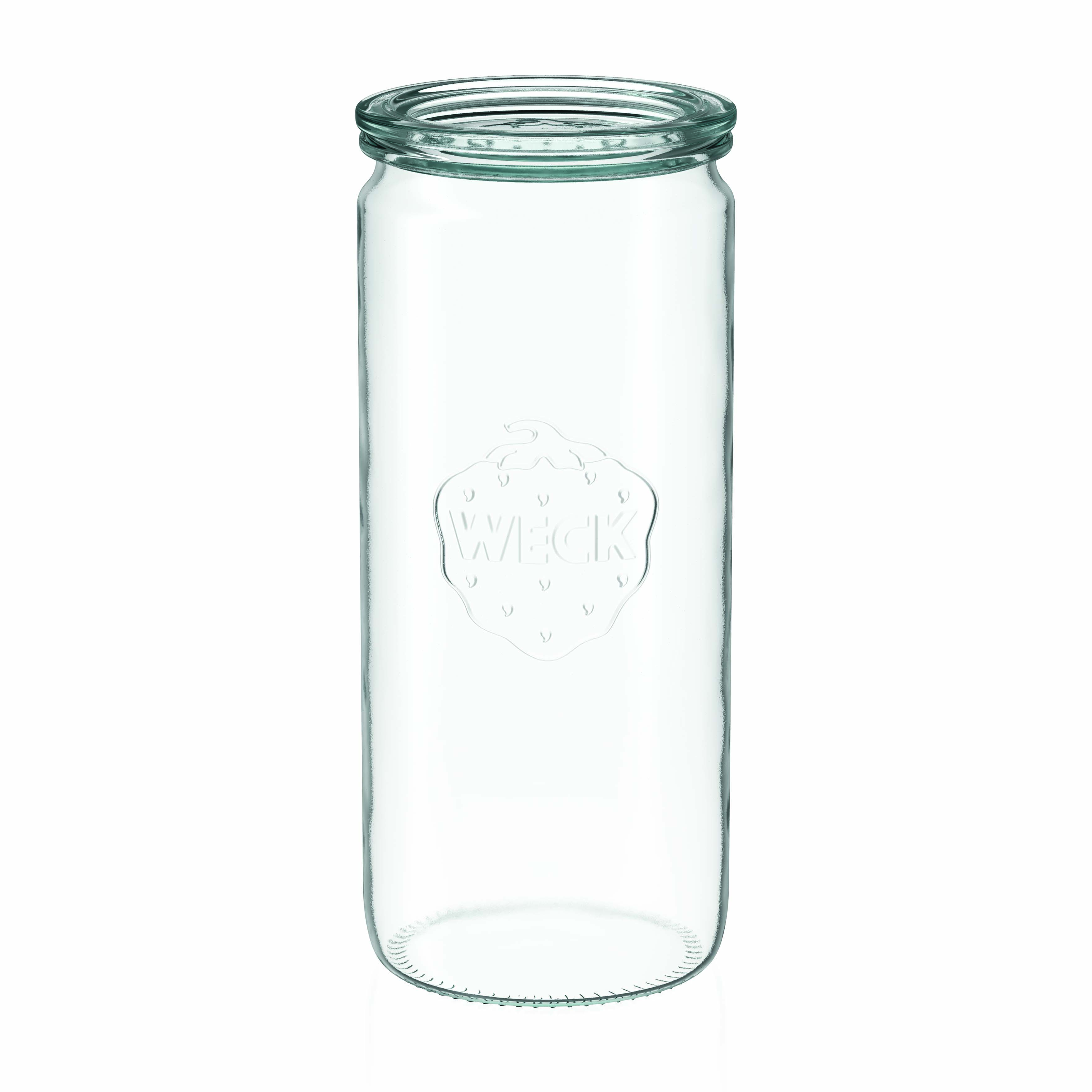 1.040 ml WECK-cilinderglas, opening: ronde rand