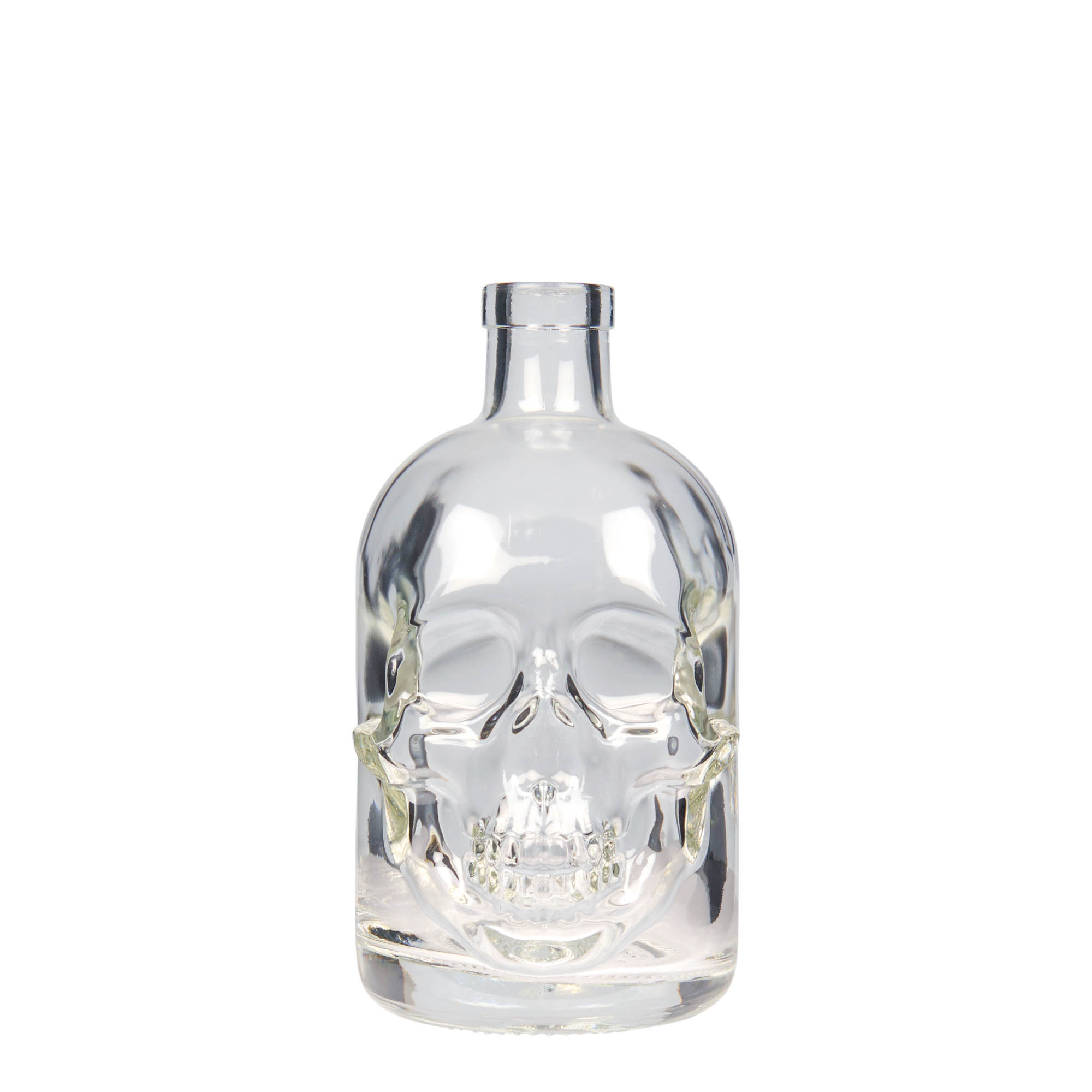 500 ml glazen fles 'Doodskop', opening: kurk 500 ml glazen fles 'Doodskop', opening: kurk