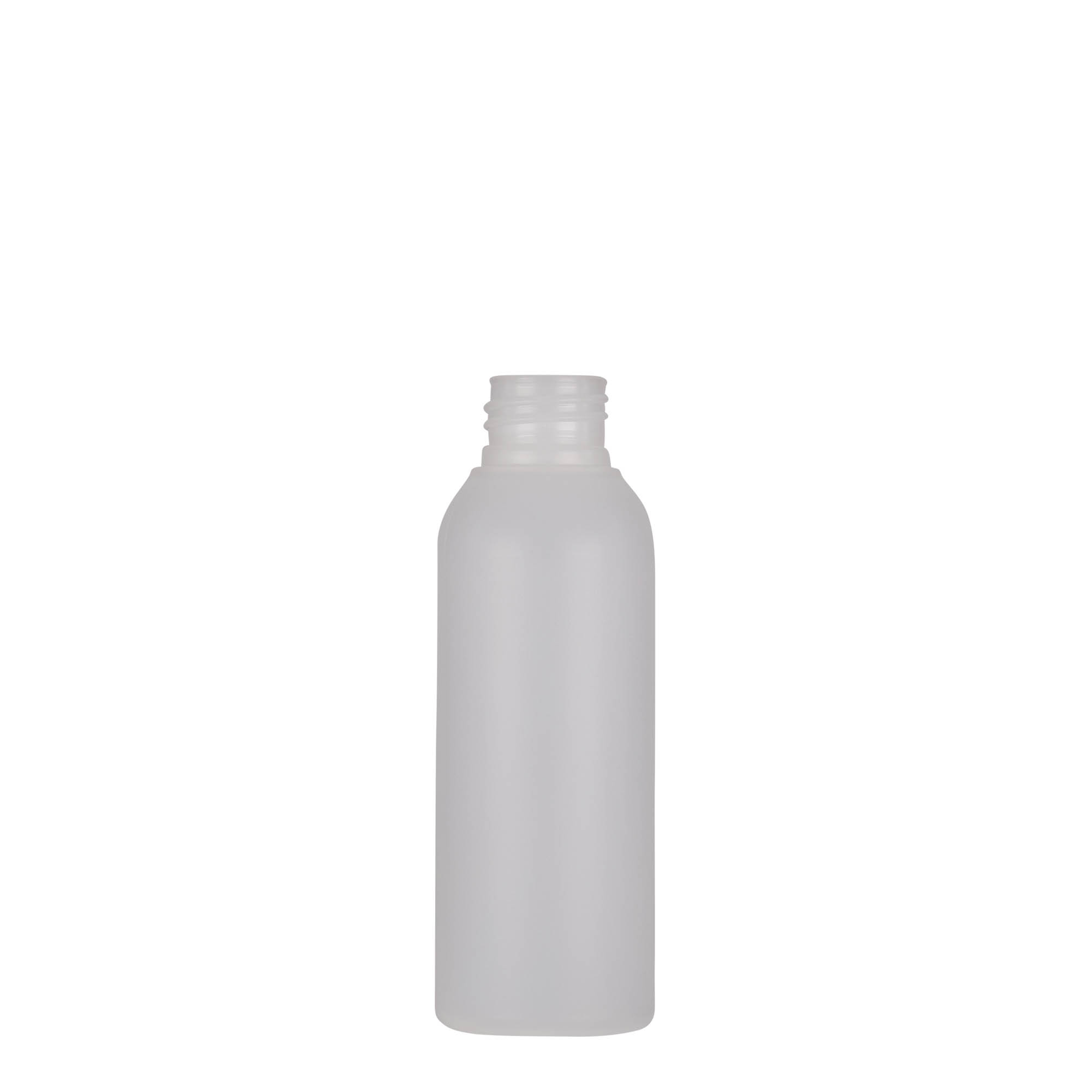 100 ml kunststoffles 'Tuffy', HDPE, naturel, hals: 24/410