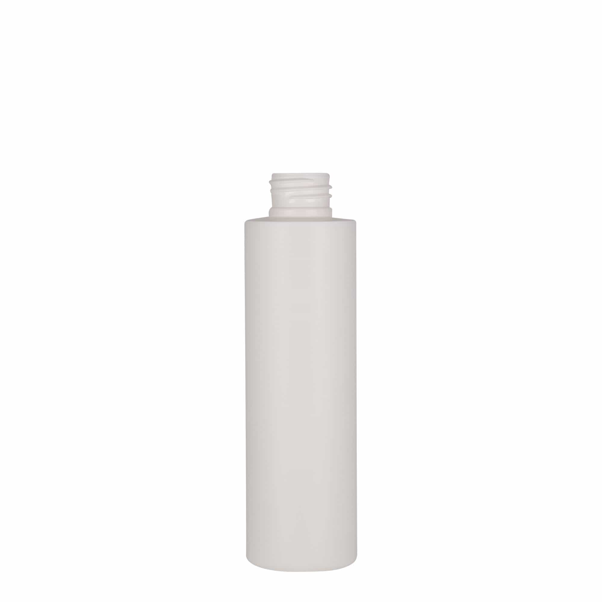 150 ml kunststoffles 'Pipe', HDPE, wit, opening: 24/410
