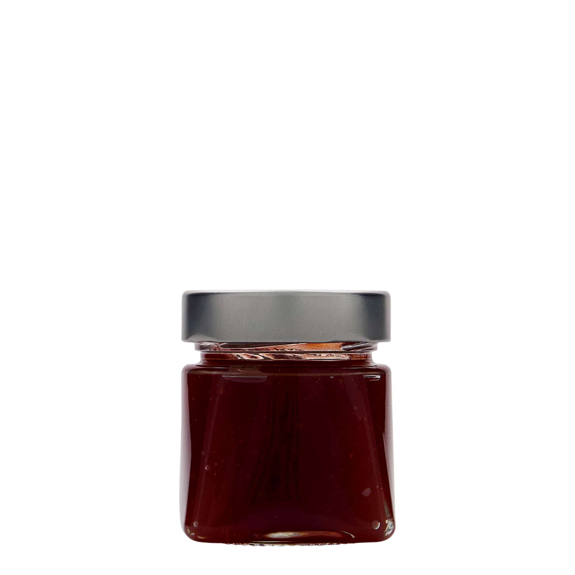 106 ml vierkantglas 'Luxor', opening: Deep-Twist-Off (DTO 58)