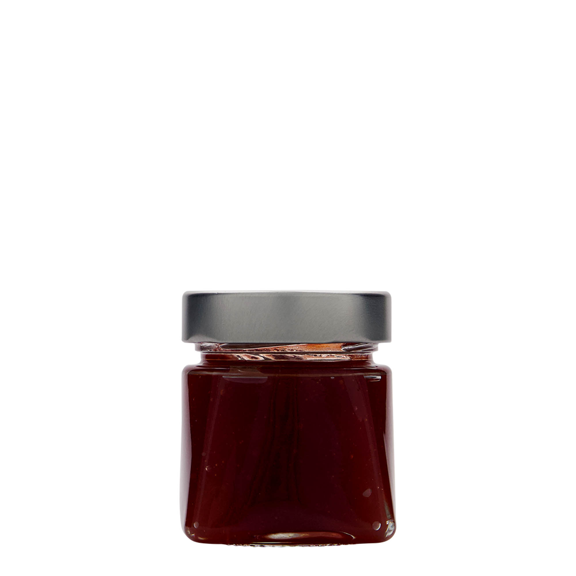 106 ml vierkantglas 'Luxor', opening: Deep-Twist-Off (DTO 58)