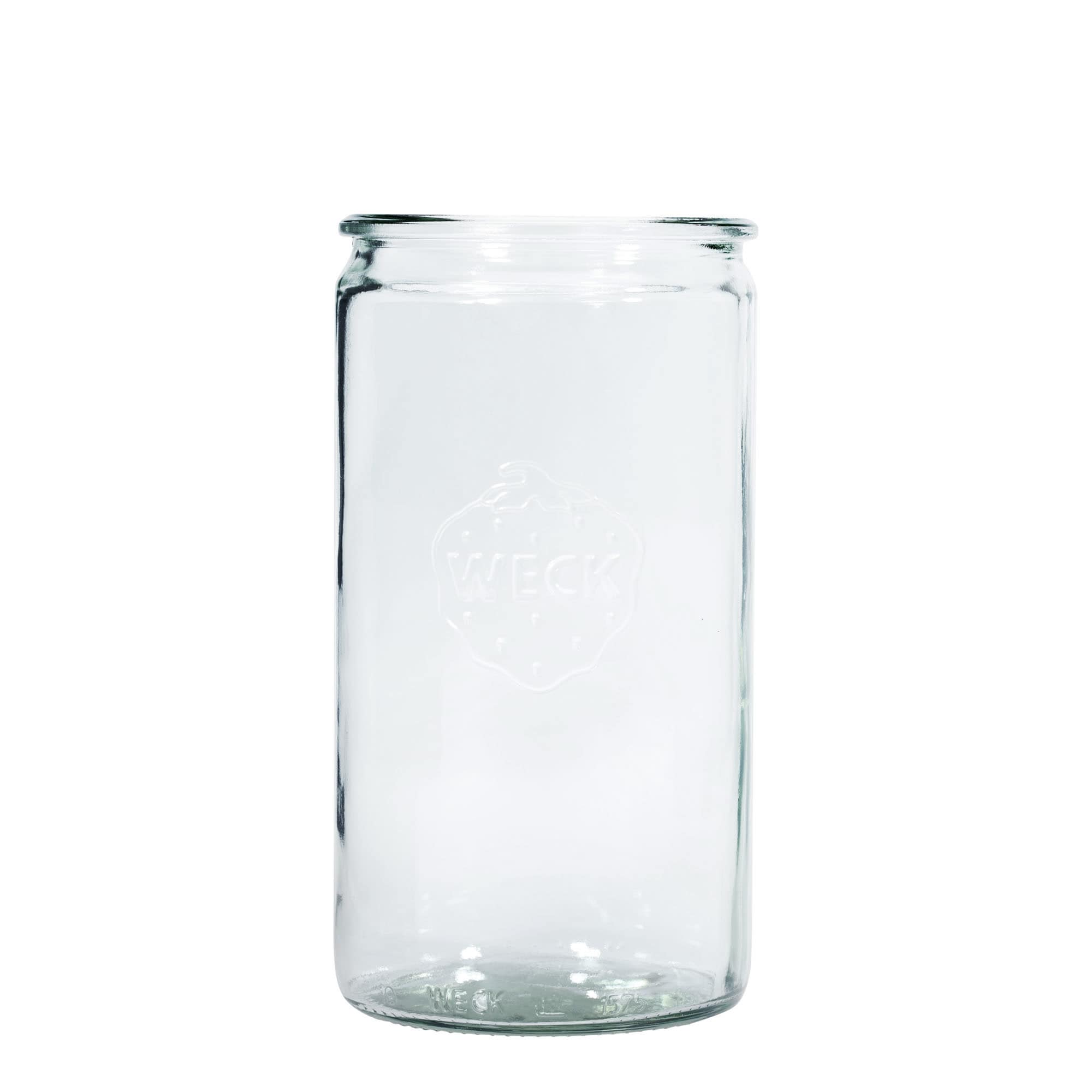 1.575 ml WECK-cilinderglas, monding: ronde rand
