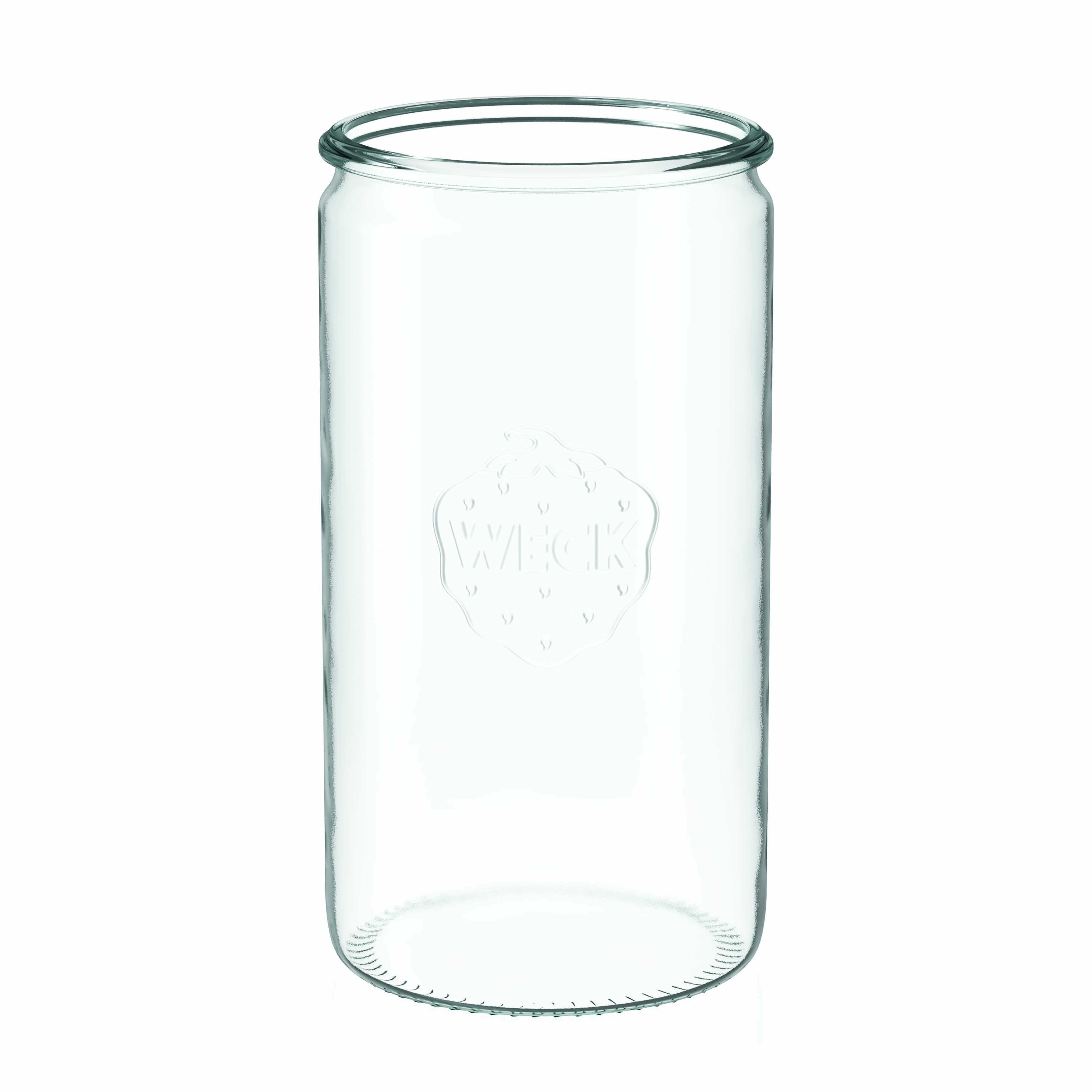 1.575 ml WECK-cilinderglas, monding: ronde rand