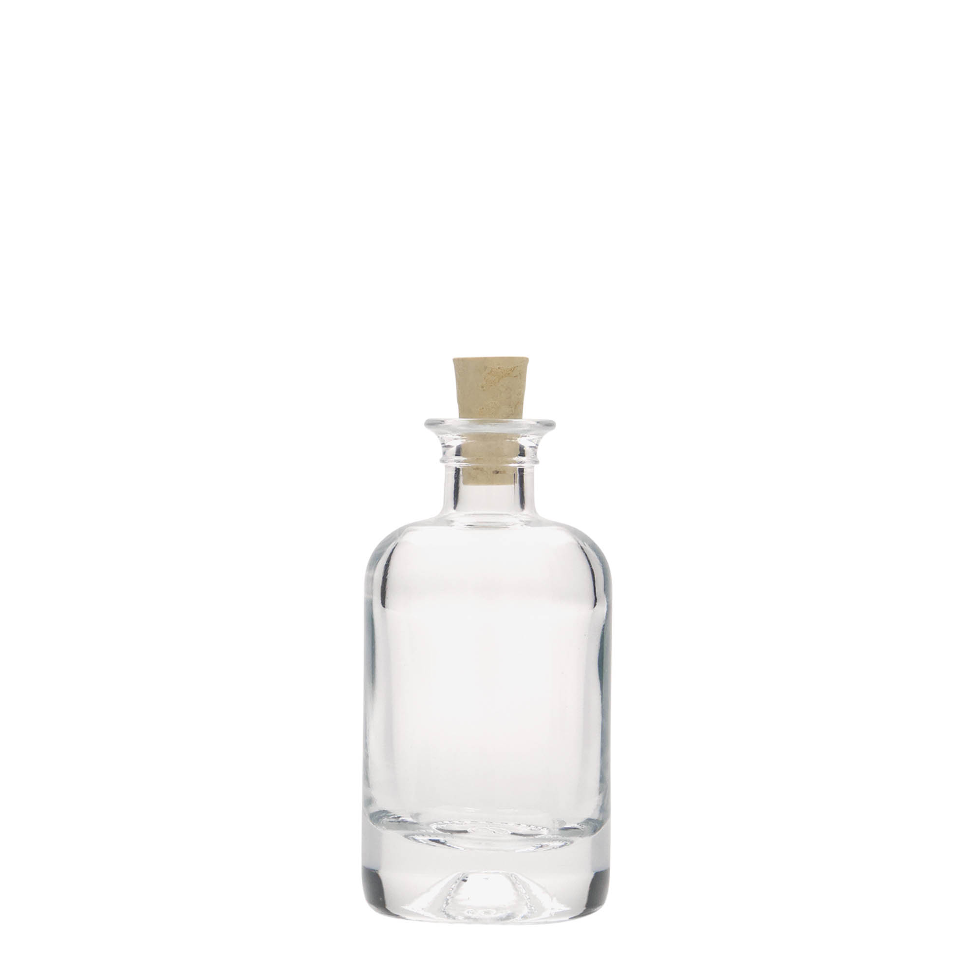 40 ml glazen apothekersfles, opening: kurk 40 ml glazen apothekersfles, opening: kurk