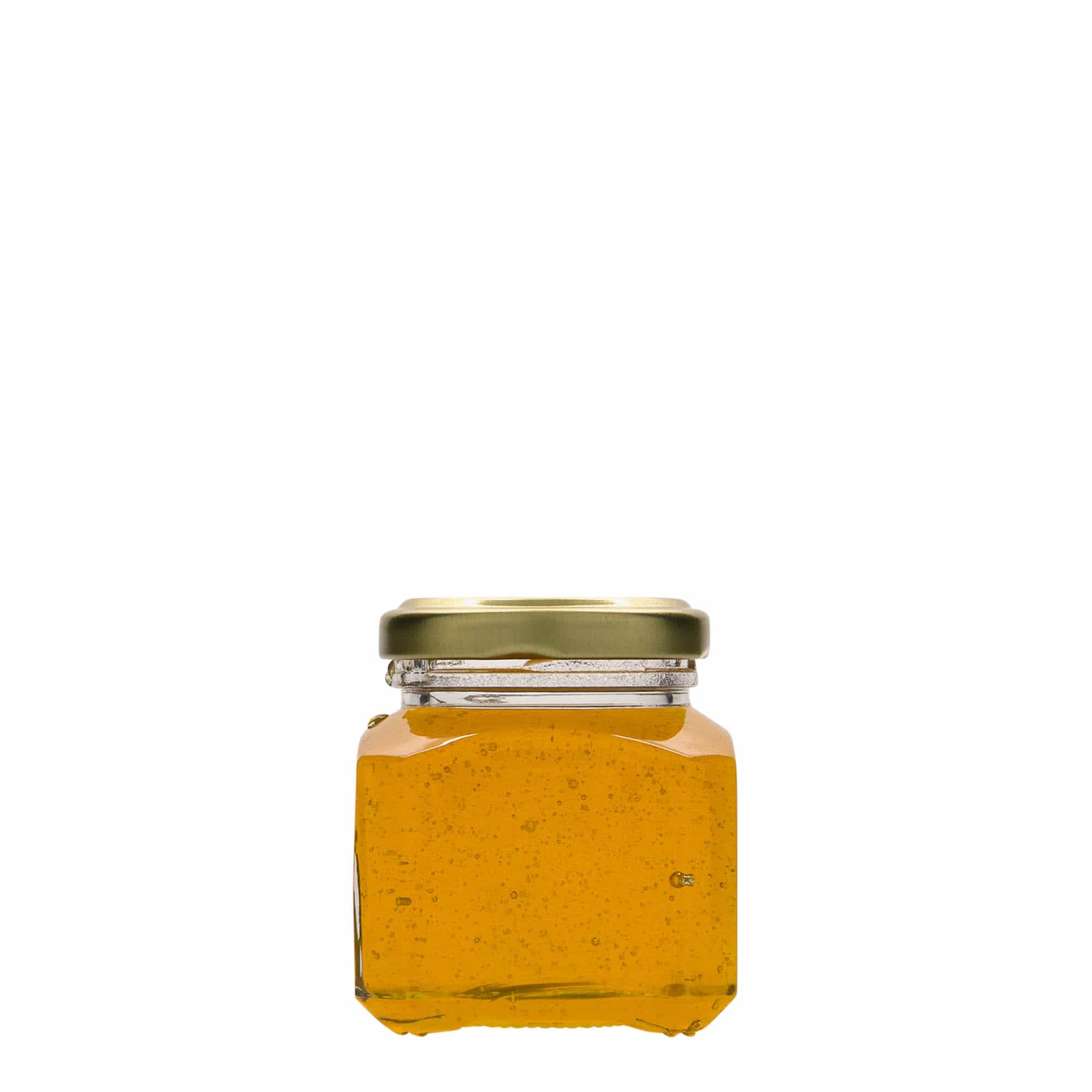 106 ml vierkantglas 'Milaan', opening: Twist-Off (TO 48)