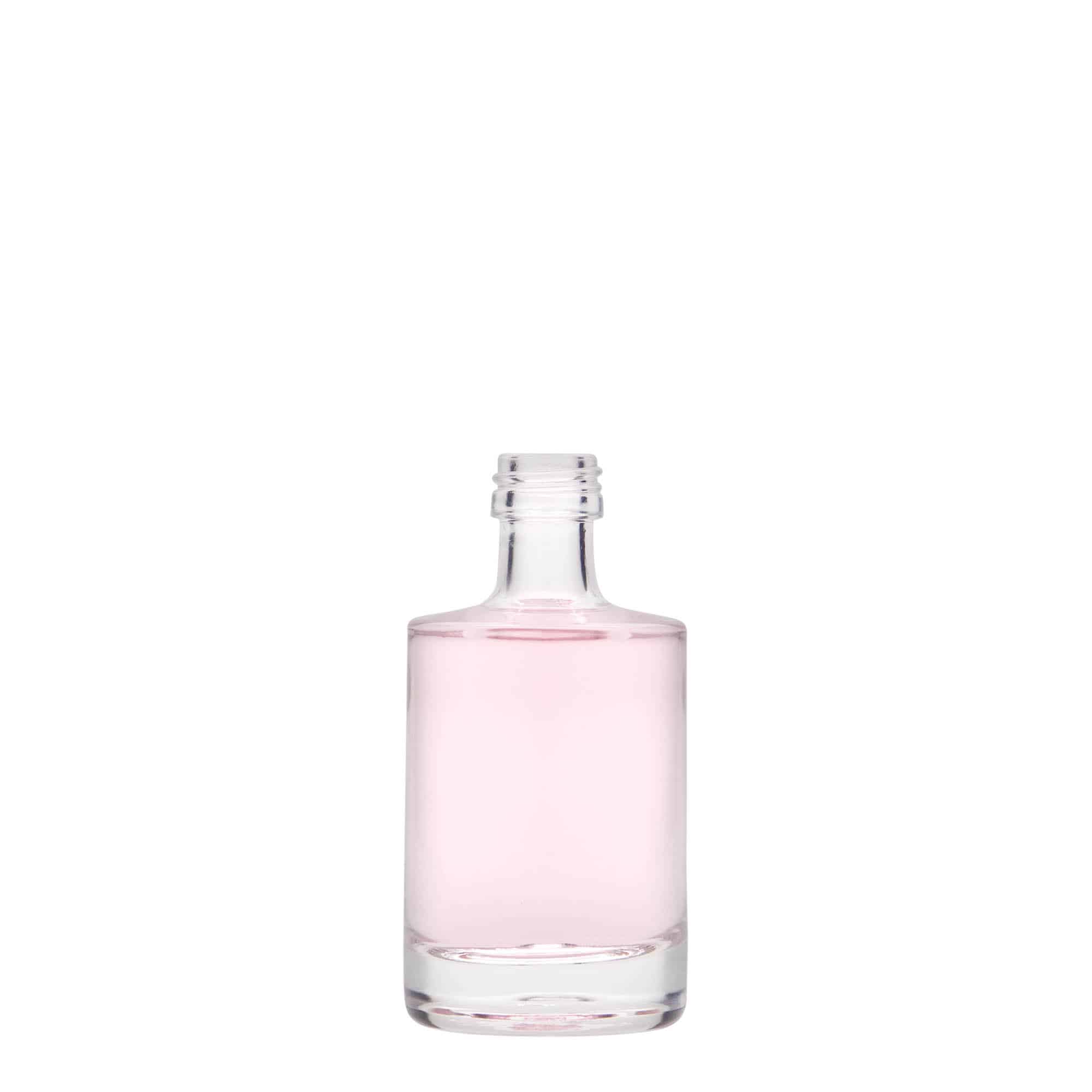 50 ml glazen fles 'Aventura', hals: PP 18