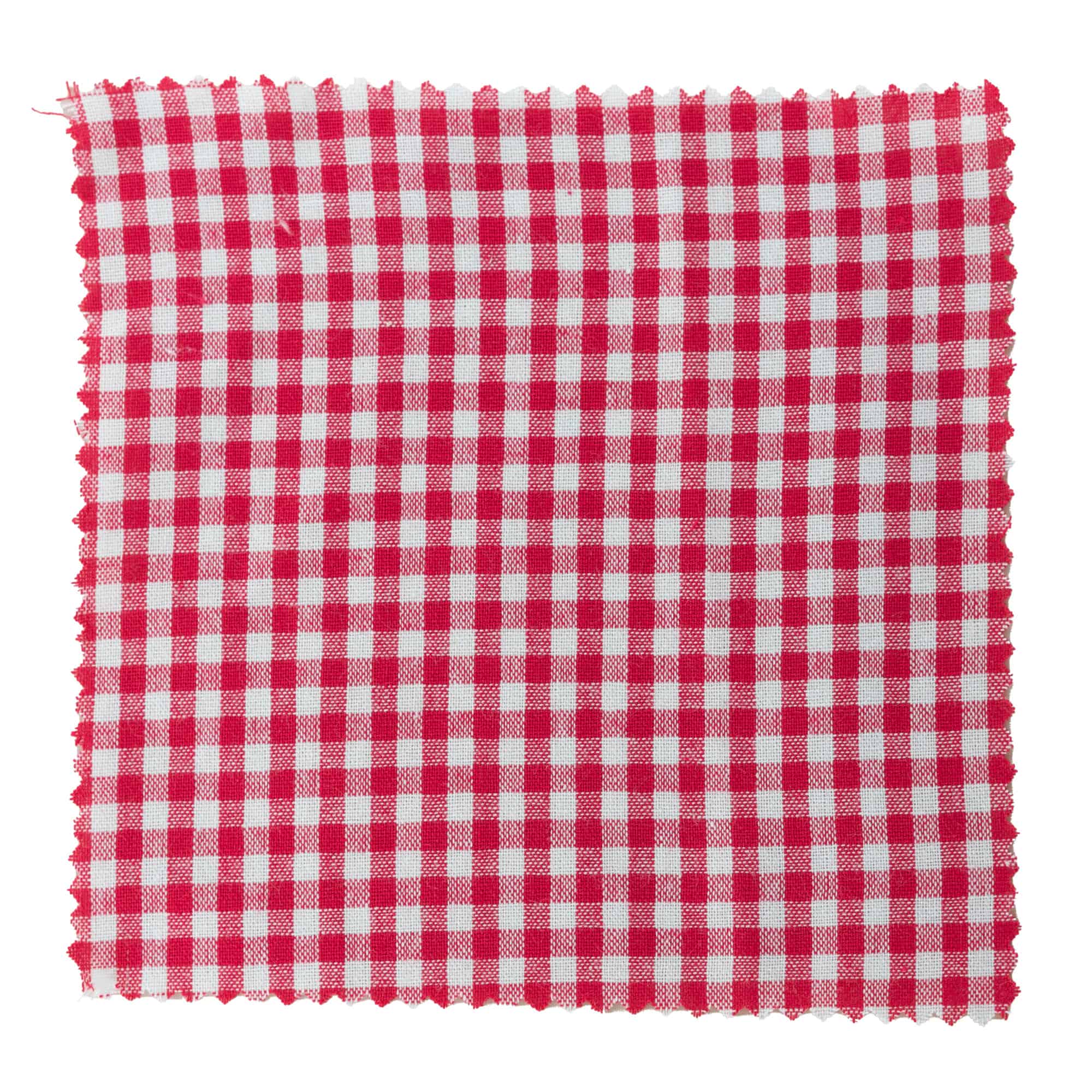 Geruit stoffen doekje 15x15, vierkant, textiel, rood, opening: TO58-TO82 Geruit stoffen doekje 15x15, vierkant, textiel, rood, opening: TO58-TO82