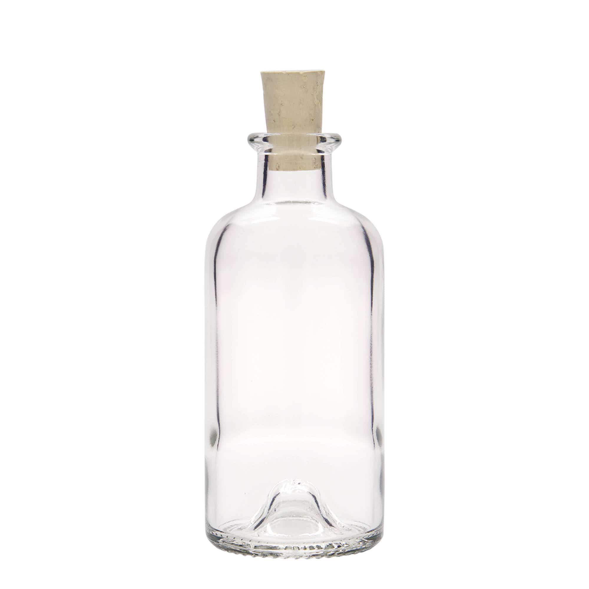 200 ml glazen apothekersfles, opening: kurk