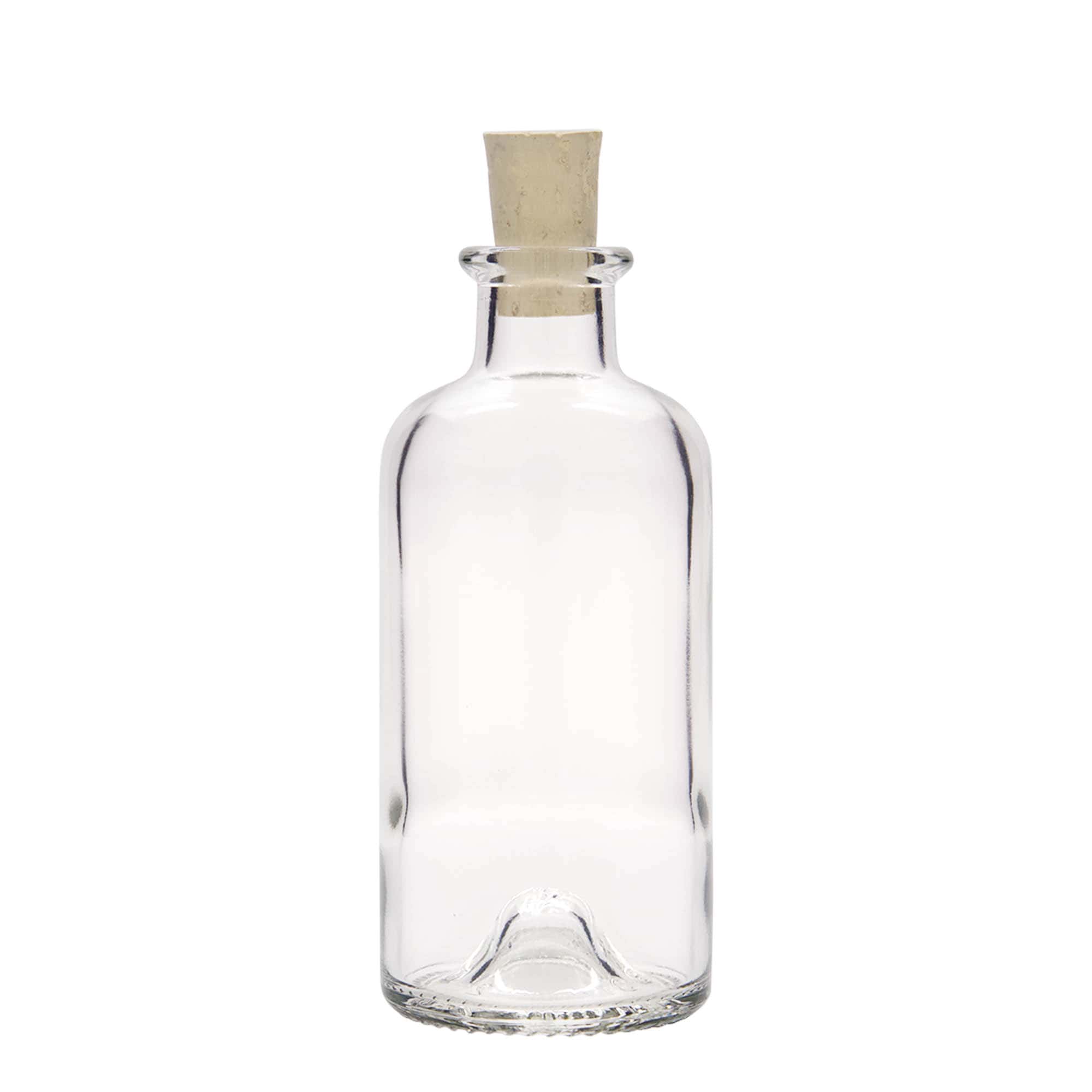 200 ml glazen apothekersfles, opening: kurk