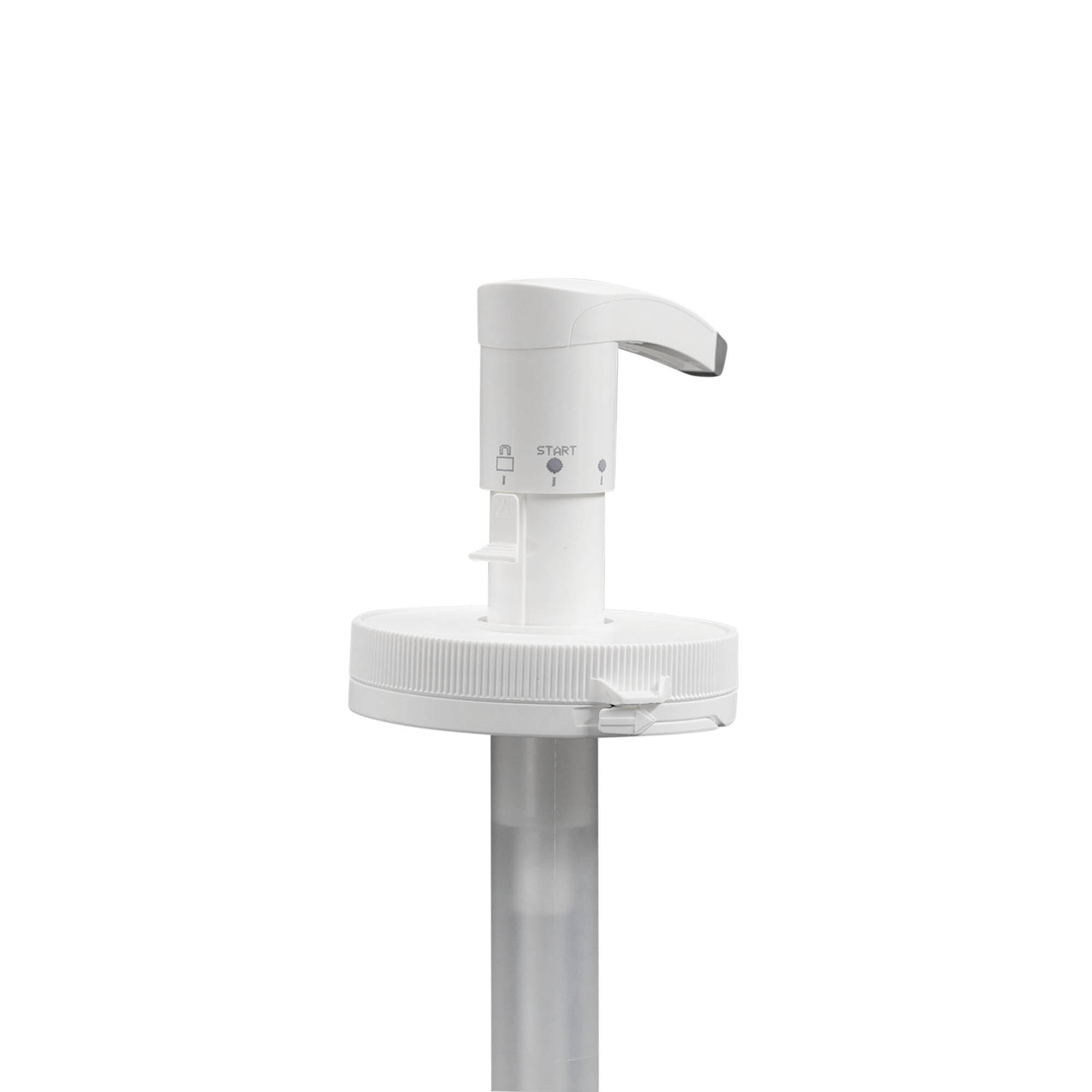 Dispenserpomp voor 655 ml 'Securibox', PE-kunststof, wit, voor opening: schroefdop