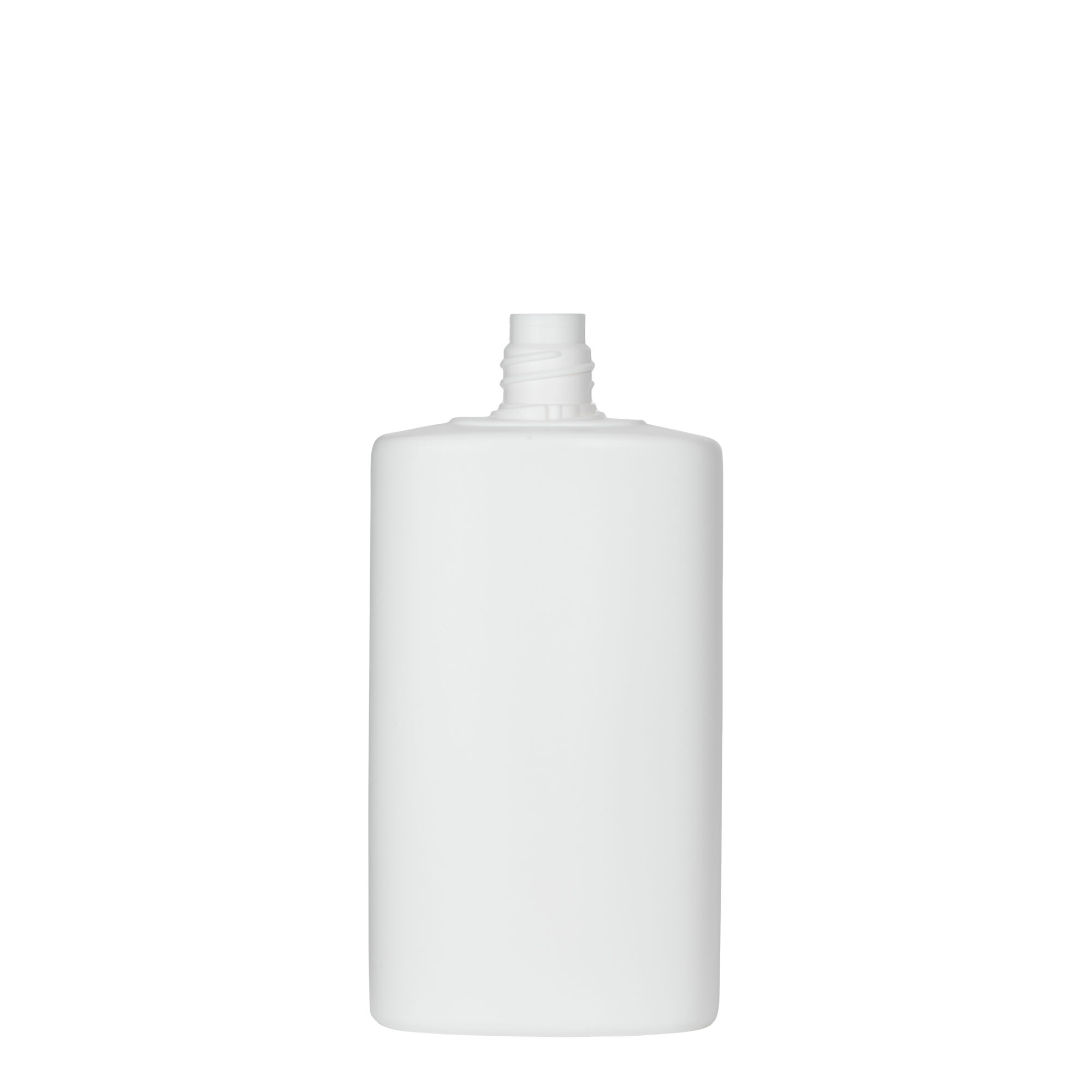 250 ml kunststoffles 'Indy', ovaal, HDPE, wit, opening: schroefdop 250 ml kunststoffles 'Indy', ovaal, HDPE, wit, opening: schroefdop