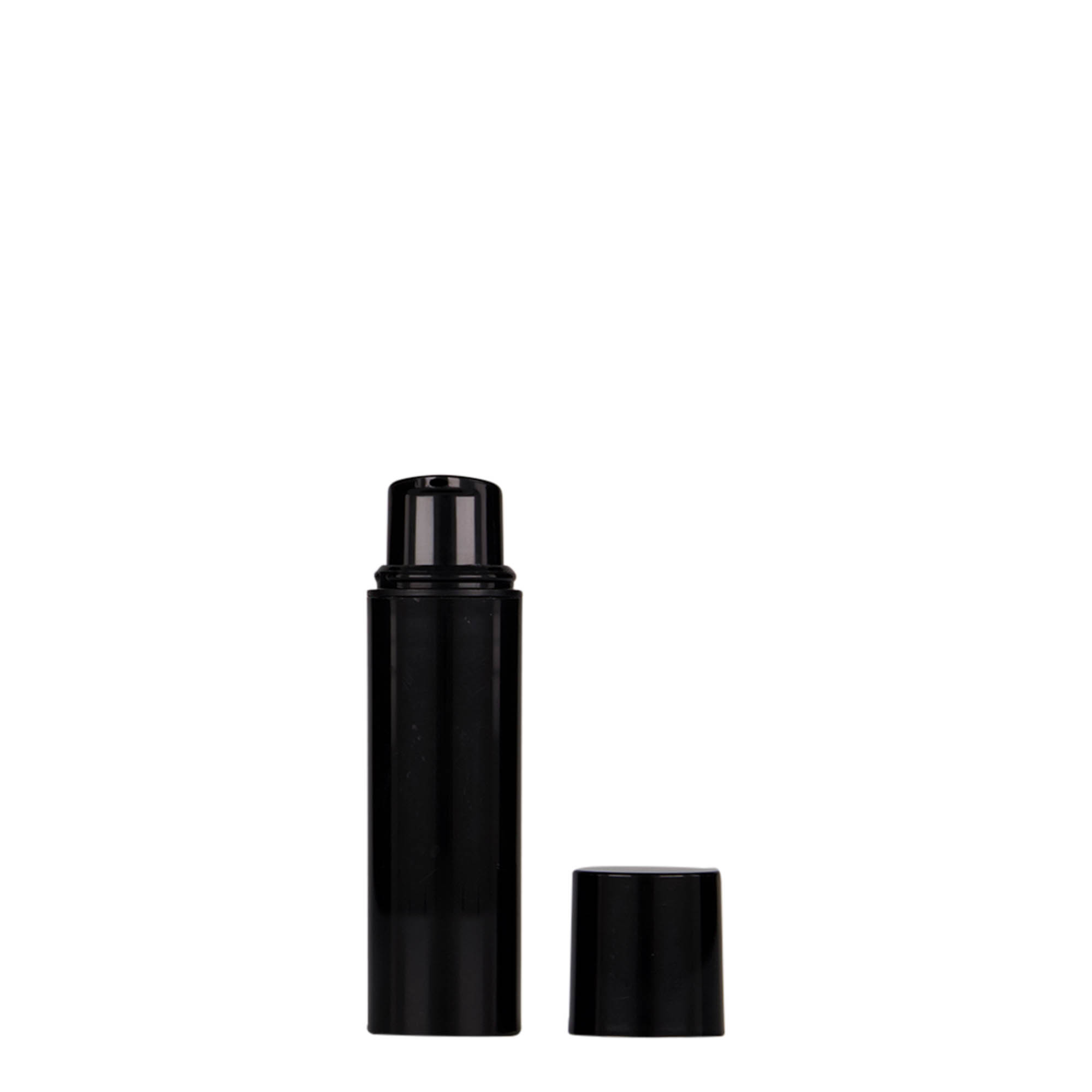 Airless Dispenser 'Nano', 10 ml, PP-kunststof, zwart