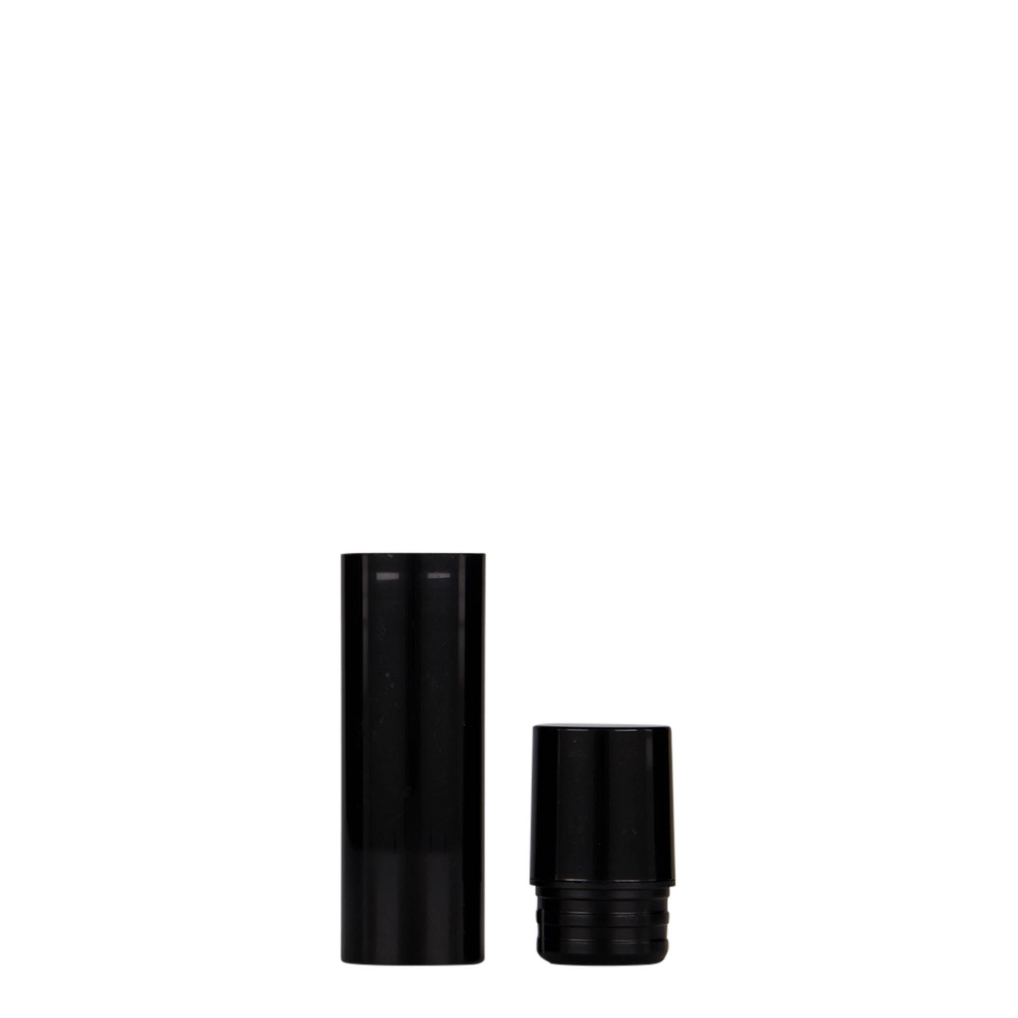 10 ml Airless Dispenser 'Nano', PP-kunststof, zwart