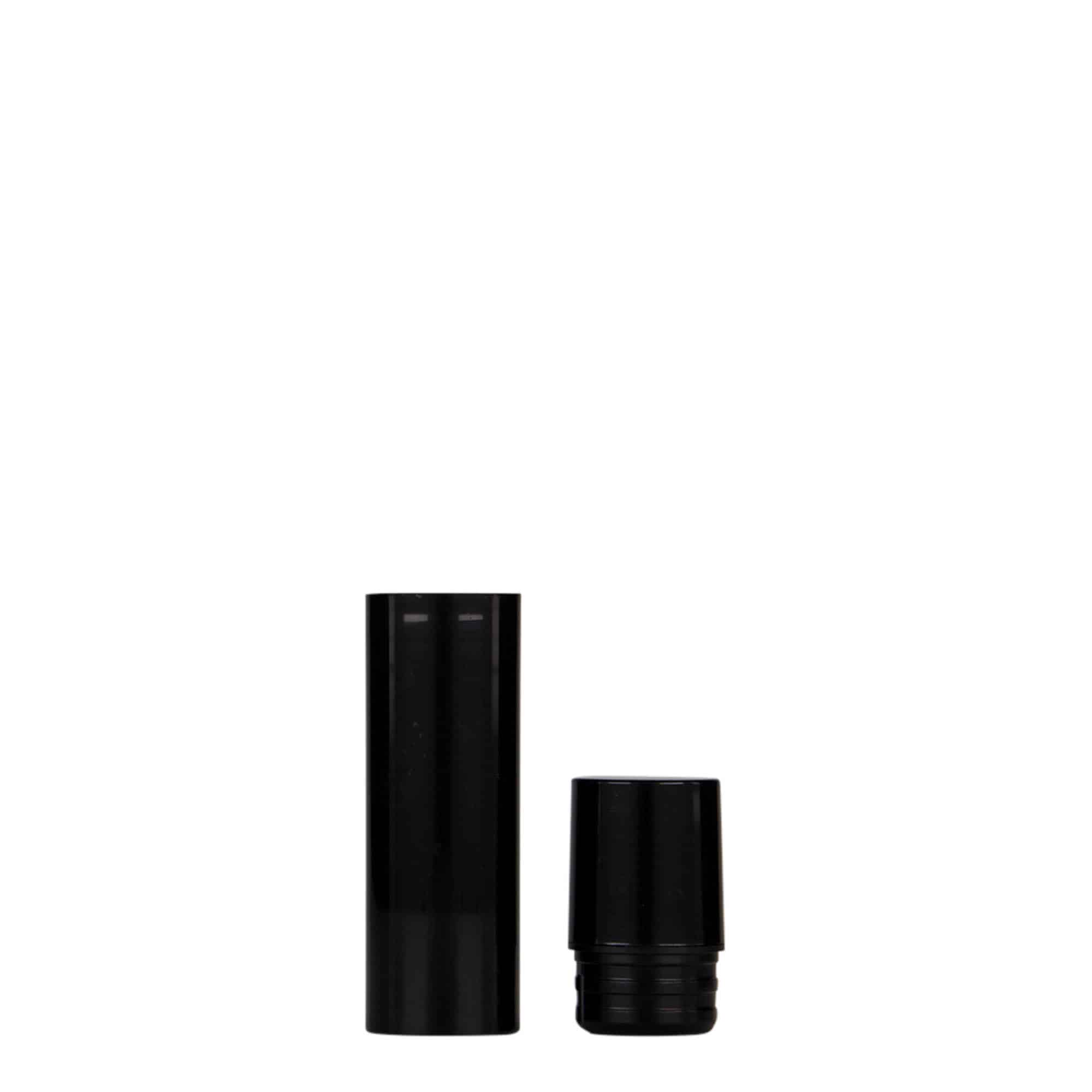 10 ml Airless Dispenser 'Nano', PP-kunststof, zwart