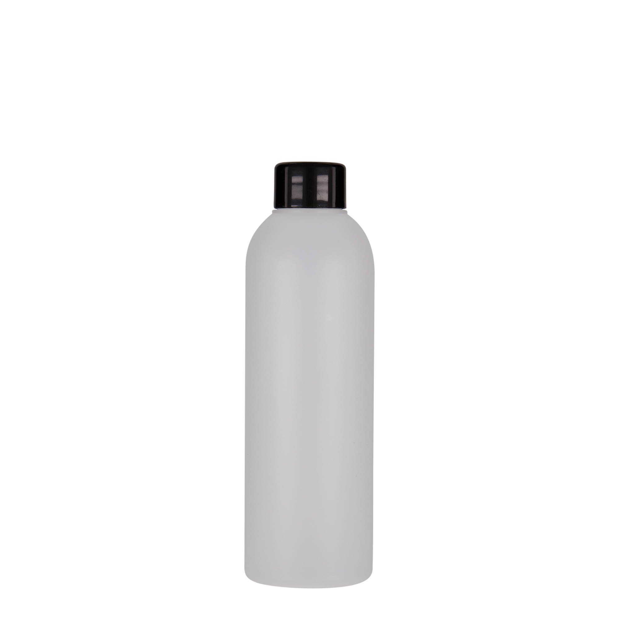 200 ml kunststoffles 'Tuffy', HDPE, natuur, opening: 24/410