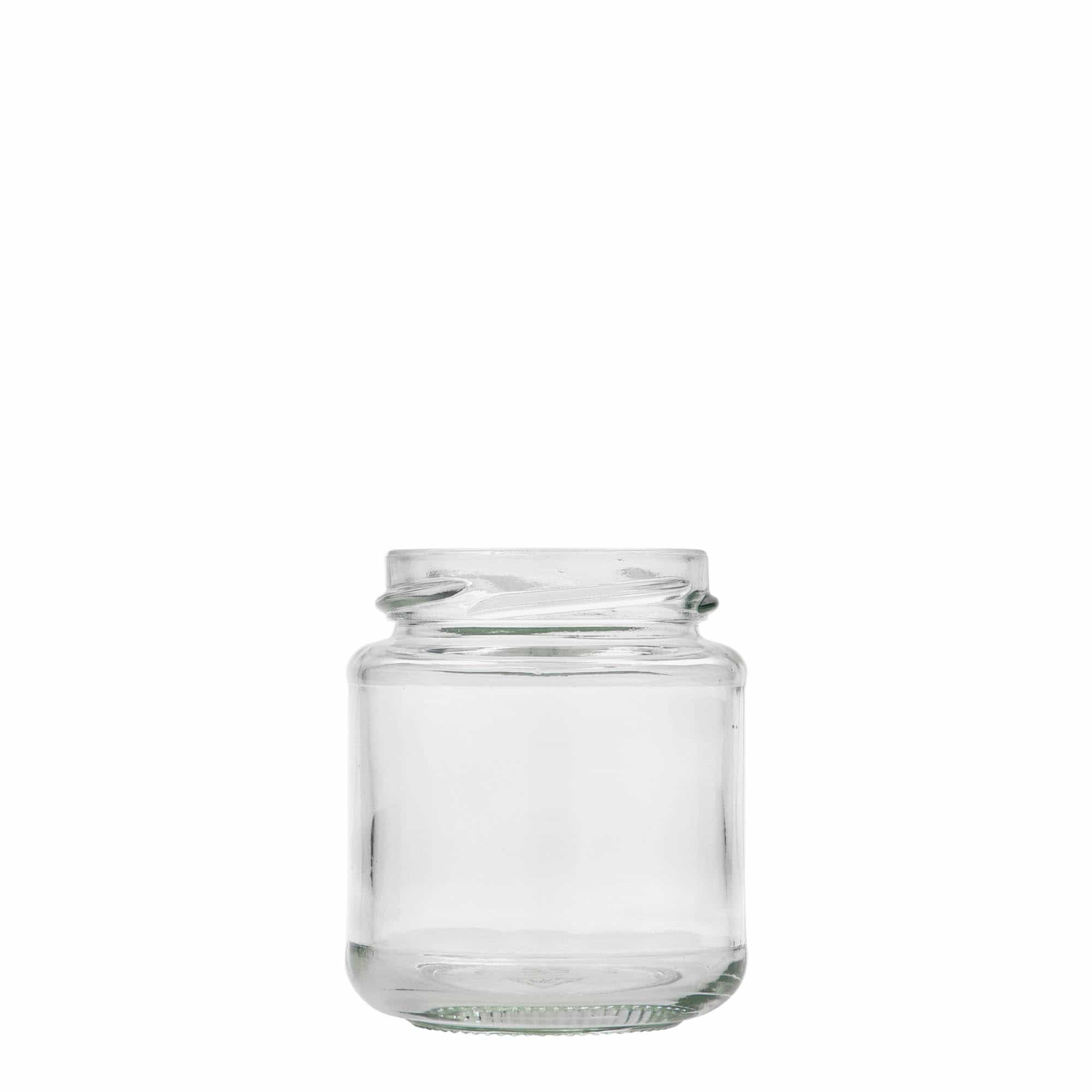 142 ml rund glas, opening: twist-off (TO 53)