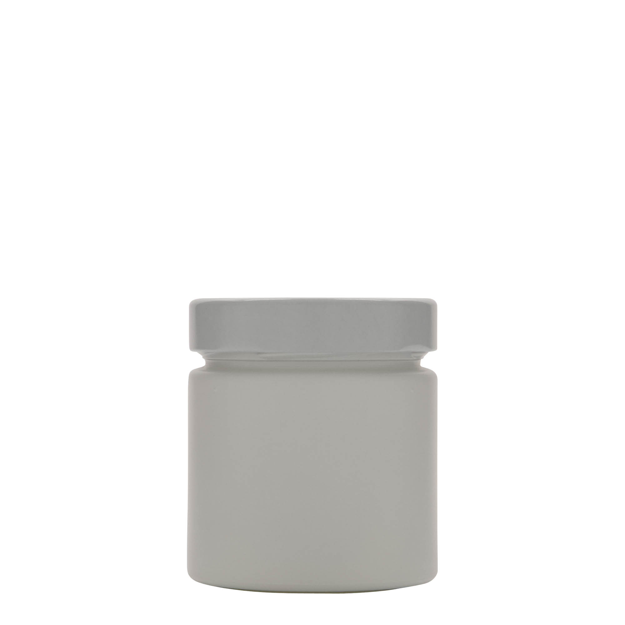 212 ml Rondglas 'Aurora', wit, Monding: Deep-Twist-Off (DTO 66)