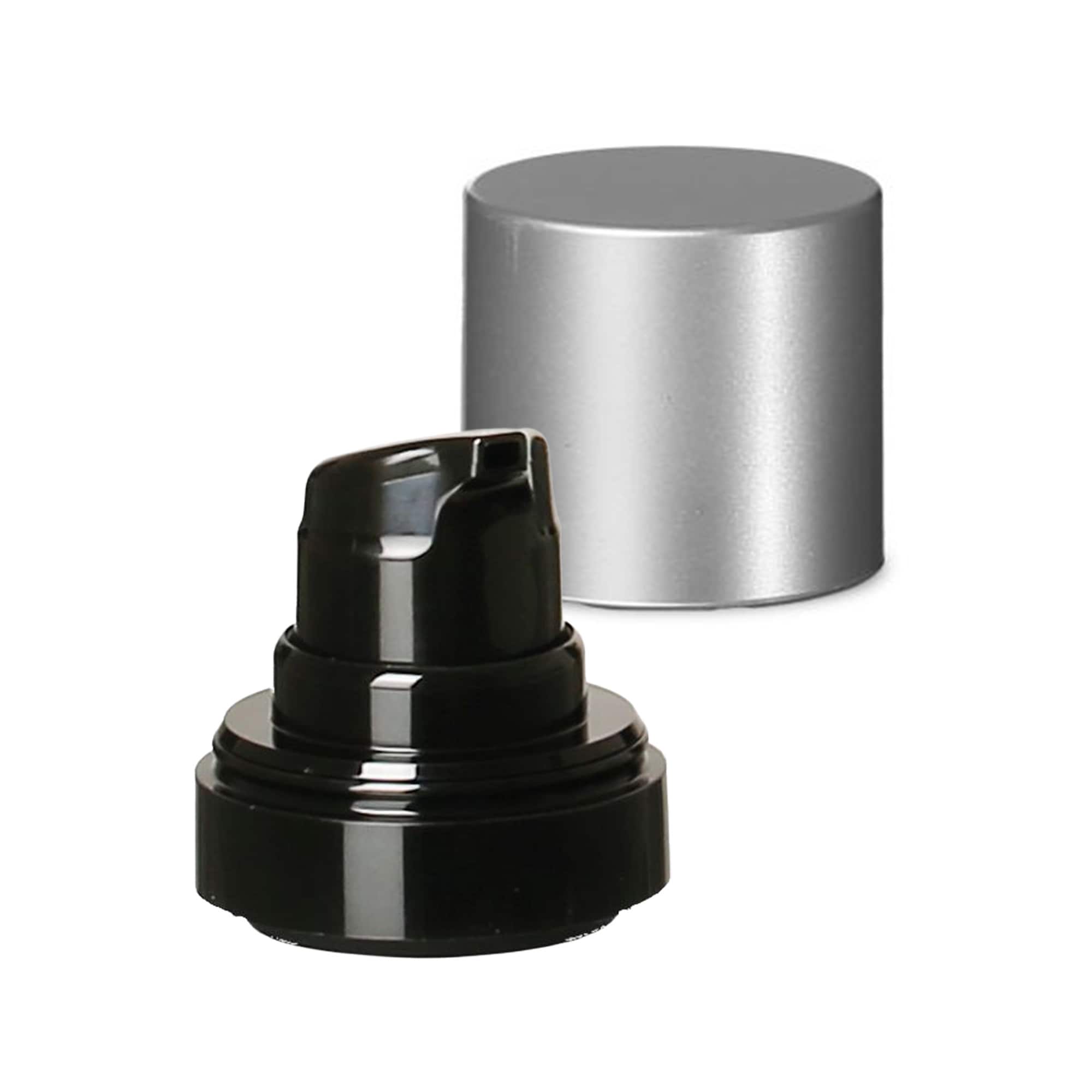 Airless Dispenser Pompkop 'Micro', PP-kunststof, zwart
