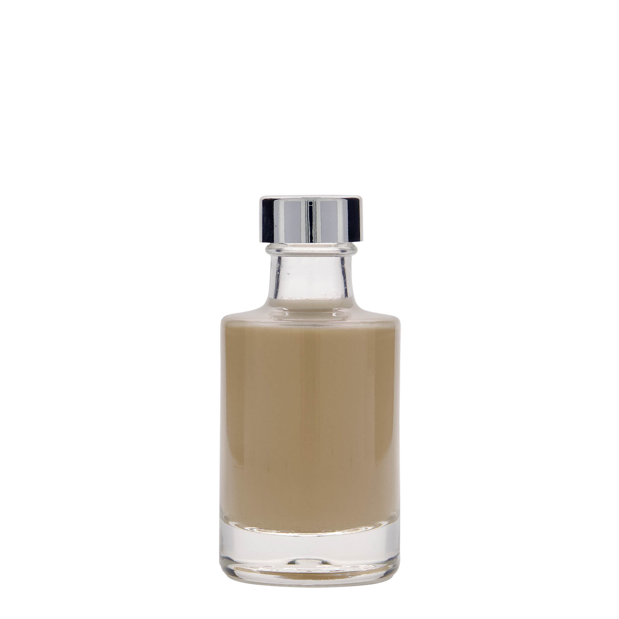 100 ml glazen fles 'Aventura', opening: GPI 28 100 ml glazen fles 'Aventura', opening: GPI 28