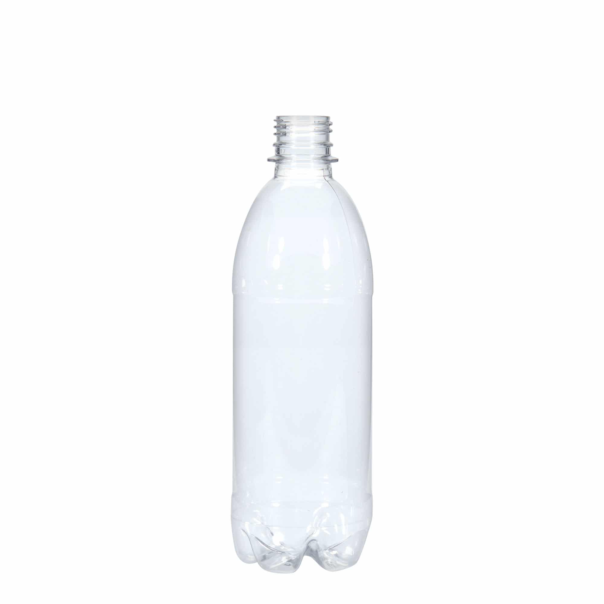 Petfles universeel, 500 ml, kunststof, monding: PCO28