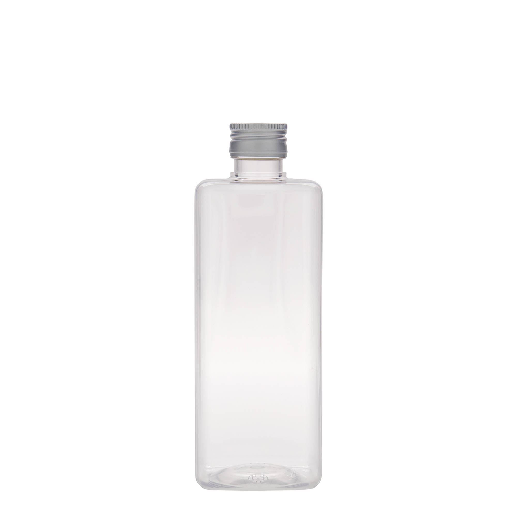 500 ml PET-fles 'Karl', vierkant, kunststof, hals: PP 28 500 ml PET-fles 'Karl', vierkant, kunststof, hals: PP 28