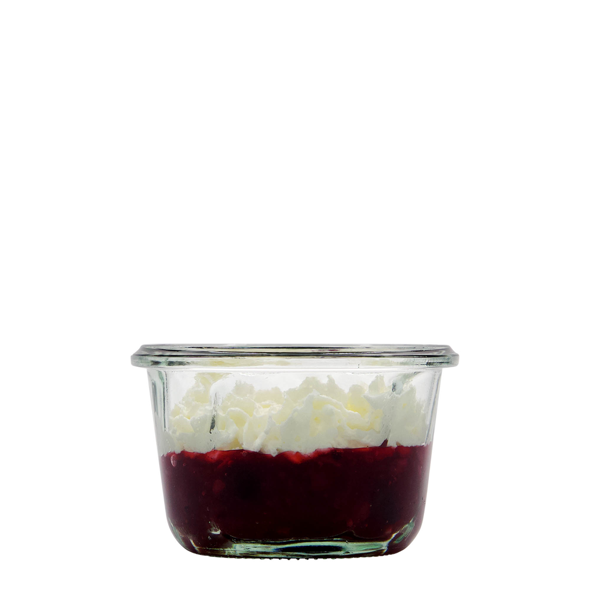 165 ml WECK-Gugelhupfglas, opening: ronde rand 165 ml WECK-Gugelhupfglas, opening: ronde rand