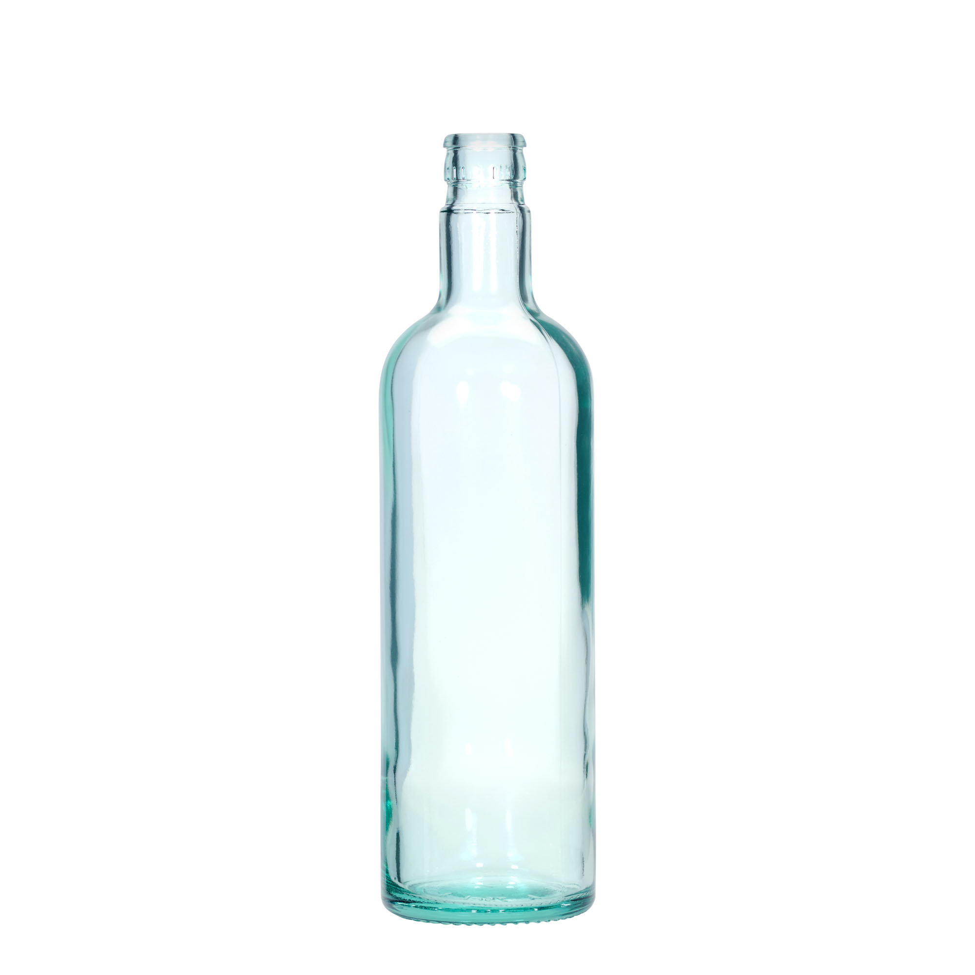 750 ml azijn-/olieflacon 'Willy New', glas, lichtgroen, mondstuk: DOP 750 ml azijn-/olieflacon 'Willy New', glas, lichtgroen, mondstuk: DOP