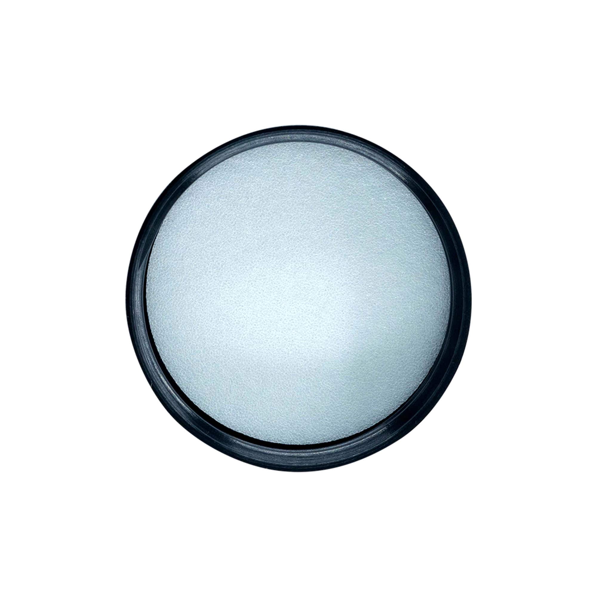 Schroefdop voor 60 ml 'Brown Line', HPM-kunststof, zwart