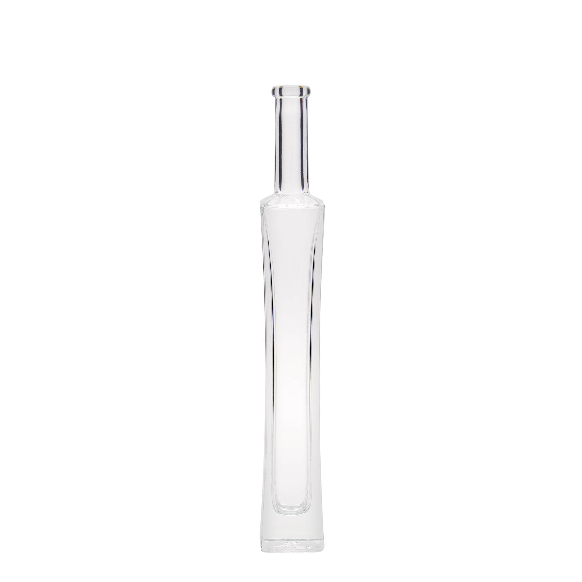 100 ml glazen fles 'Koko', vierkant, opening: kurk 100 ml glazen fles 'Koko', vierkant, opening: kurk