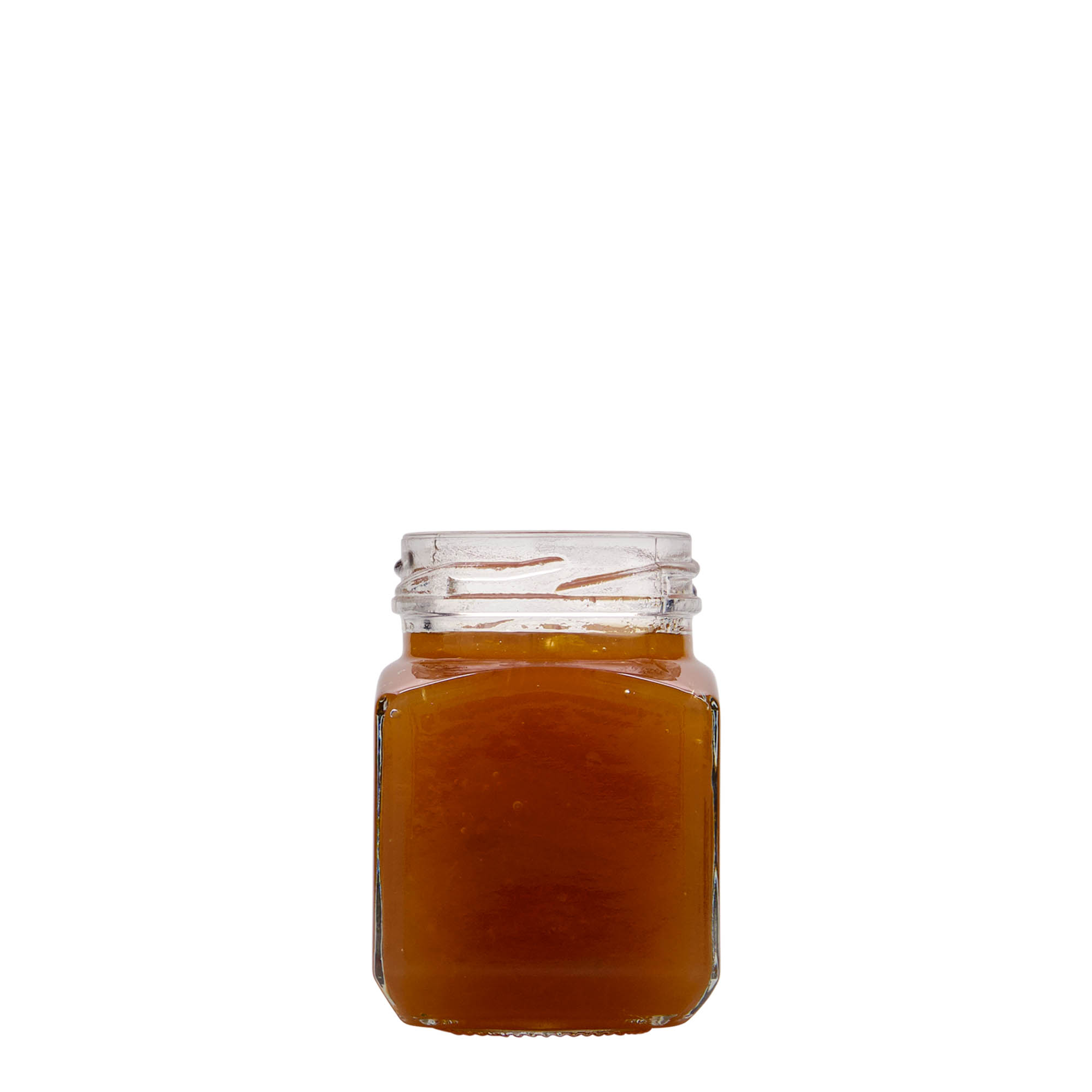 106 ml vierkant glas, opening: Twist-Off (TO 48) 106 ml vierkant glas, opening: Twist-Off (TO 48)