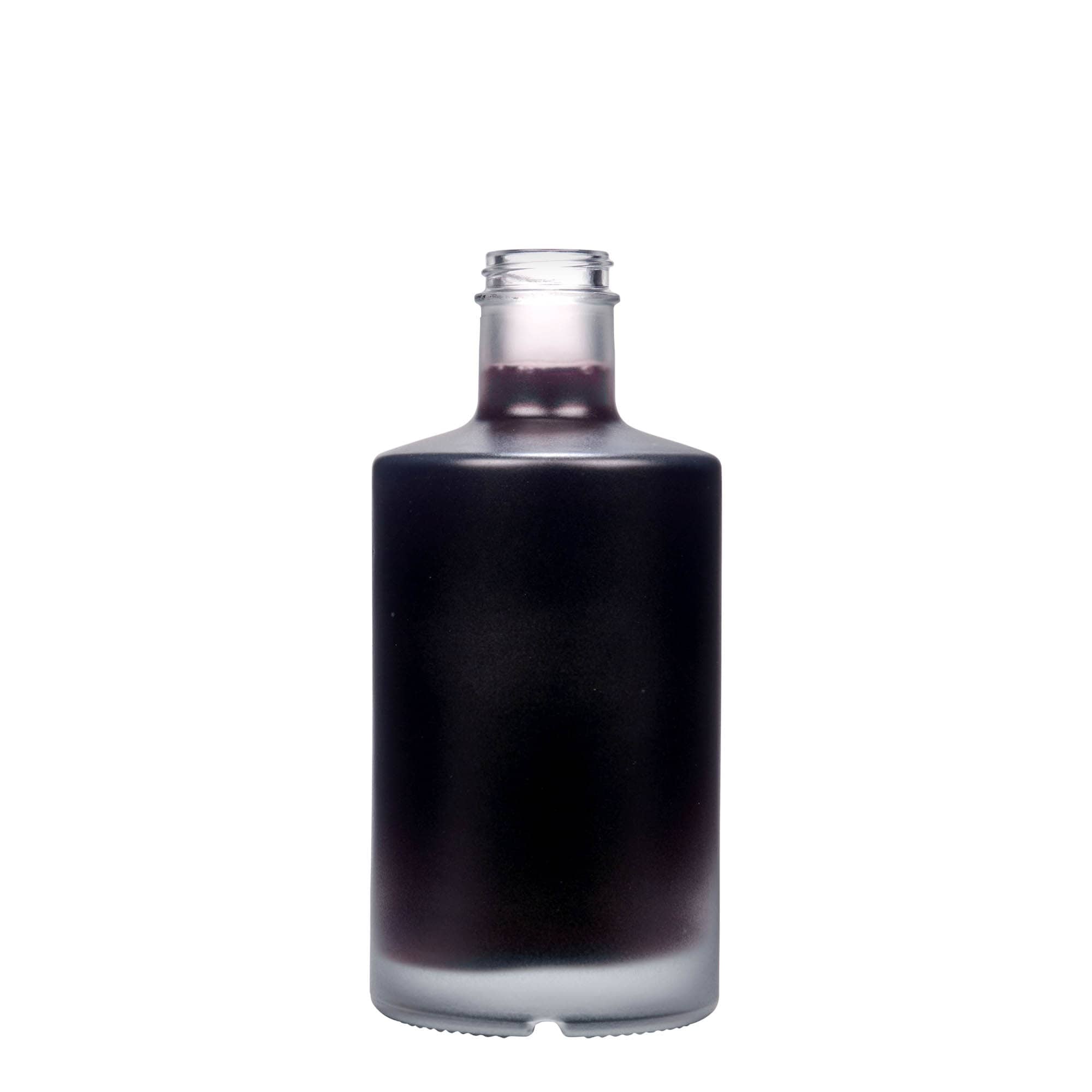 500 ml glazen fles 'Caroline', geëtst, hals: GPI 33 500 ml glazen fles 'Caroline', geëtst, hals: GPI 33