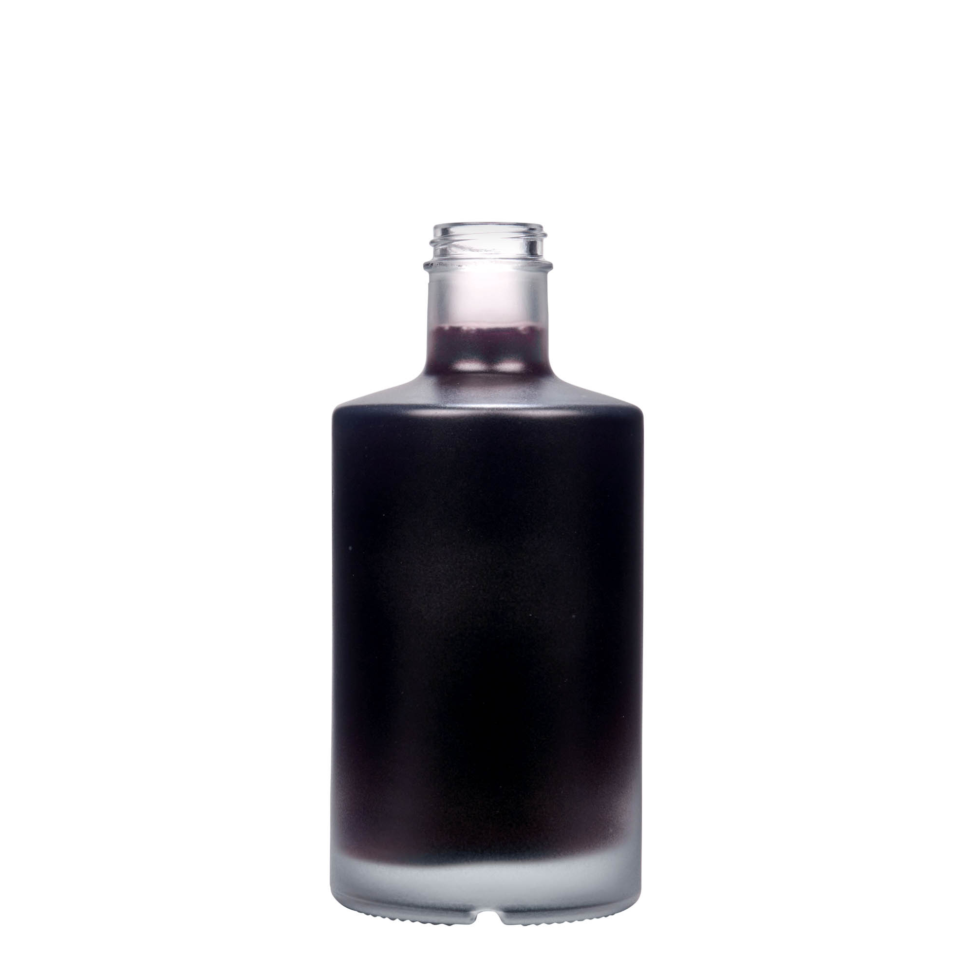 500 ml glazen fles 'Caroline', geëtst, hals: GPI 33 500 ml glazen fles 'Caroline', geëtst, hals: GPI 33