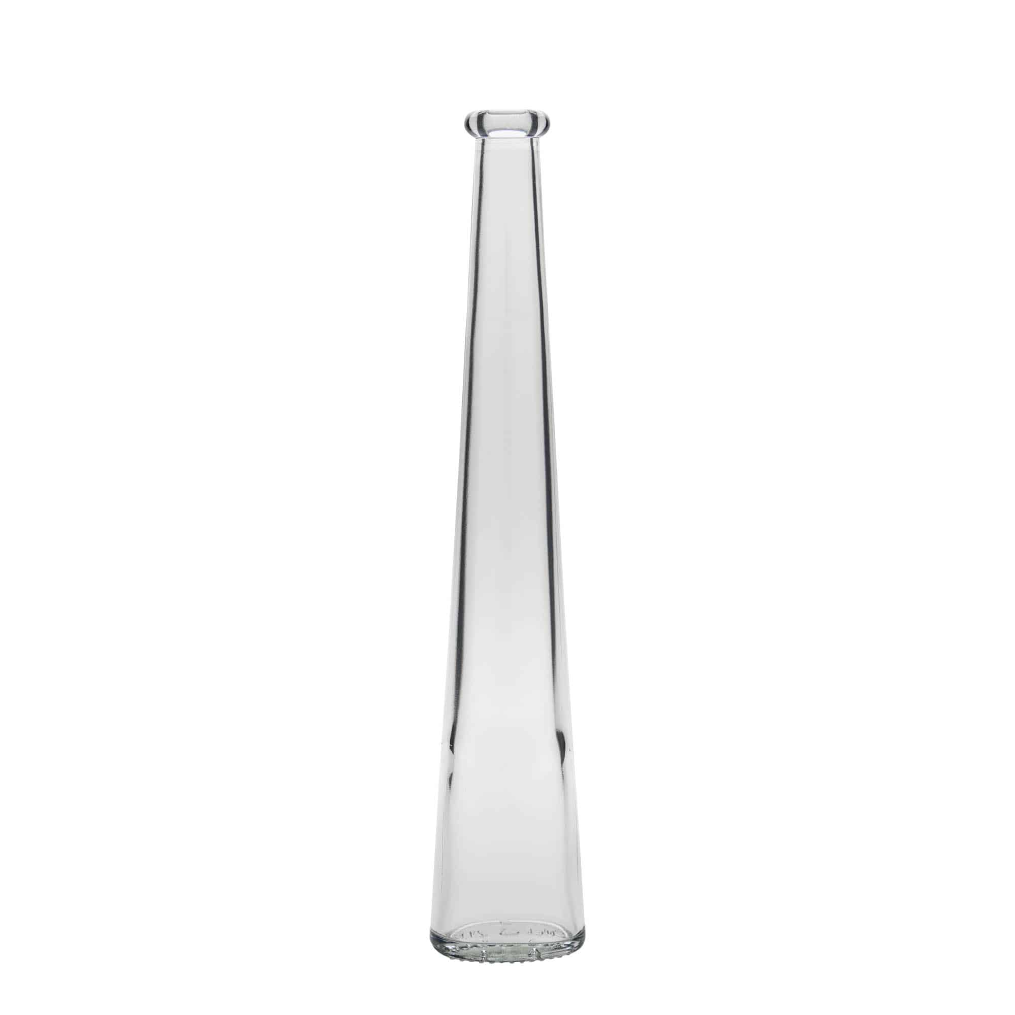 Glazen fles 'Dama Ovale', 200 ml, ovaal, monding: kurk Glazen fles 'Dama Ovale', 200 ml, ovaal, monding: kurk