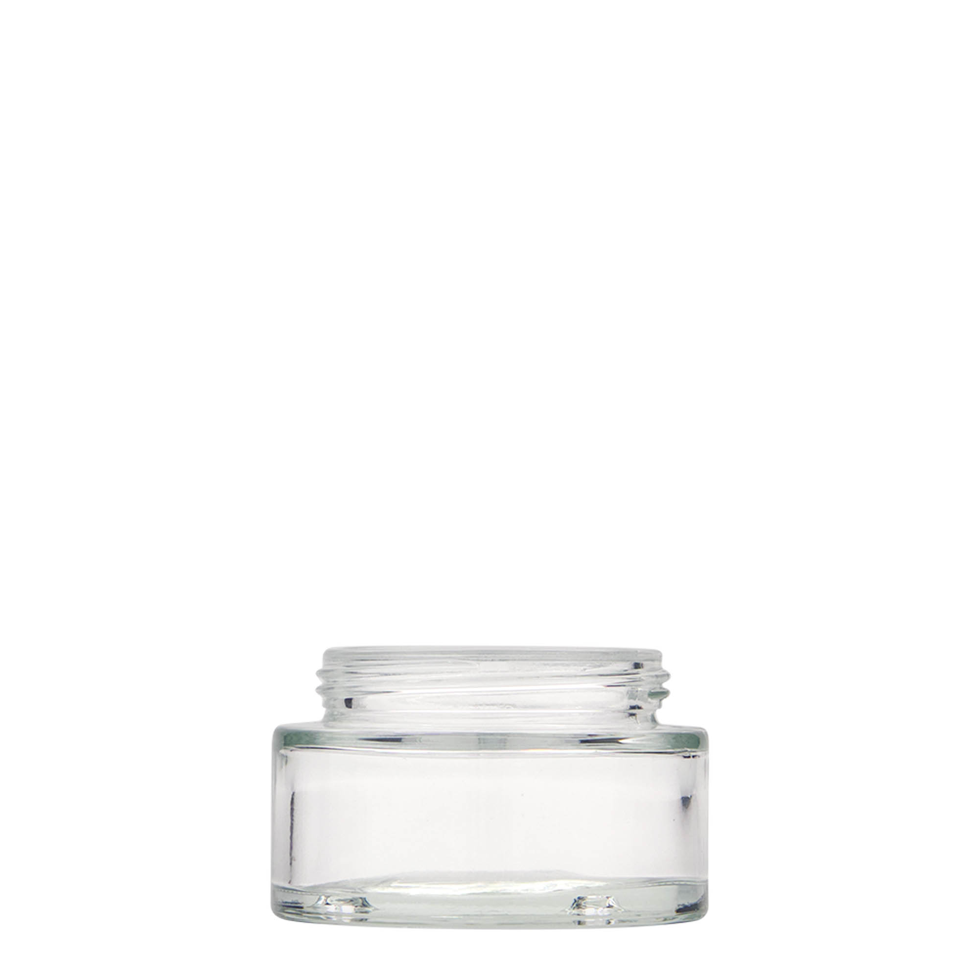 50 ml potje 'Clear Edition', glas, opening: schroefdop 50 ml potje 'Clear Edition', glas, opening: schroefdop