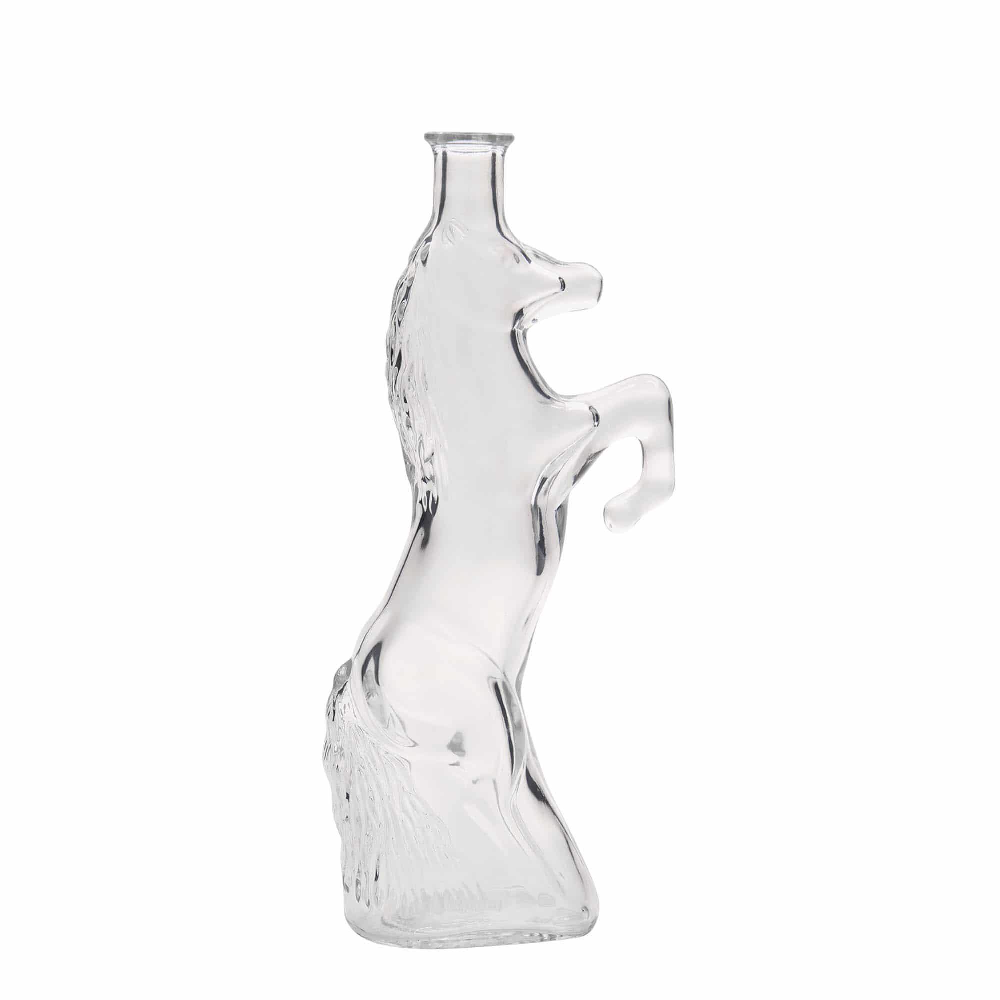 Glazen fles 'Wild Horse', 350 ml, monding: kurk Glazen fles 'Wild Horse', 350 ml, monding: kurk