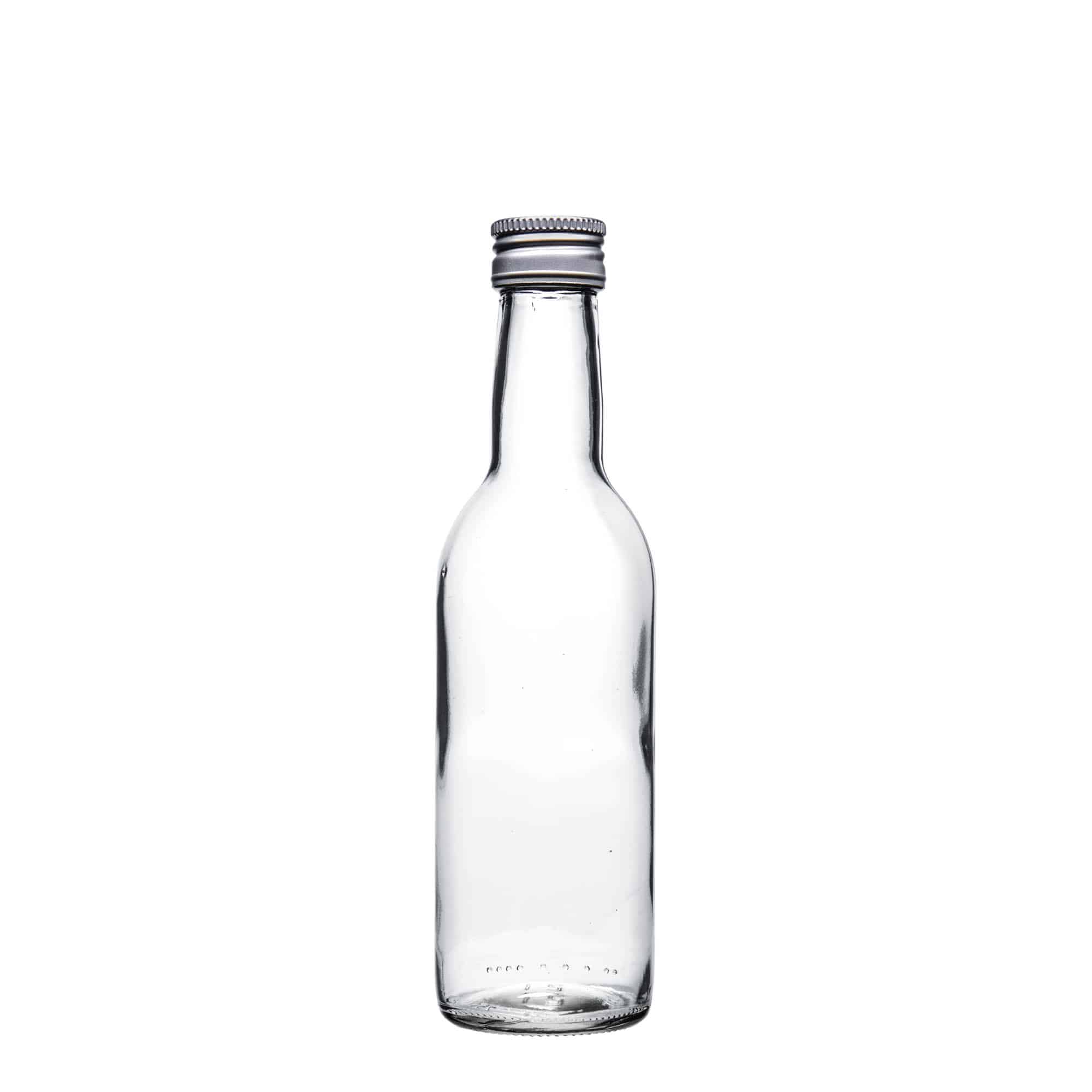 250 ml glazen fles 'Bordeaux', hals: PP 28
