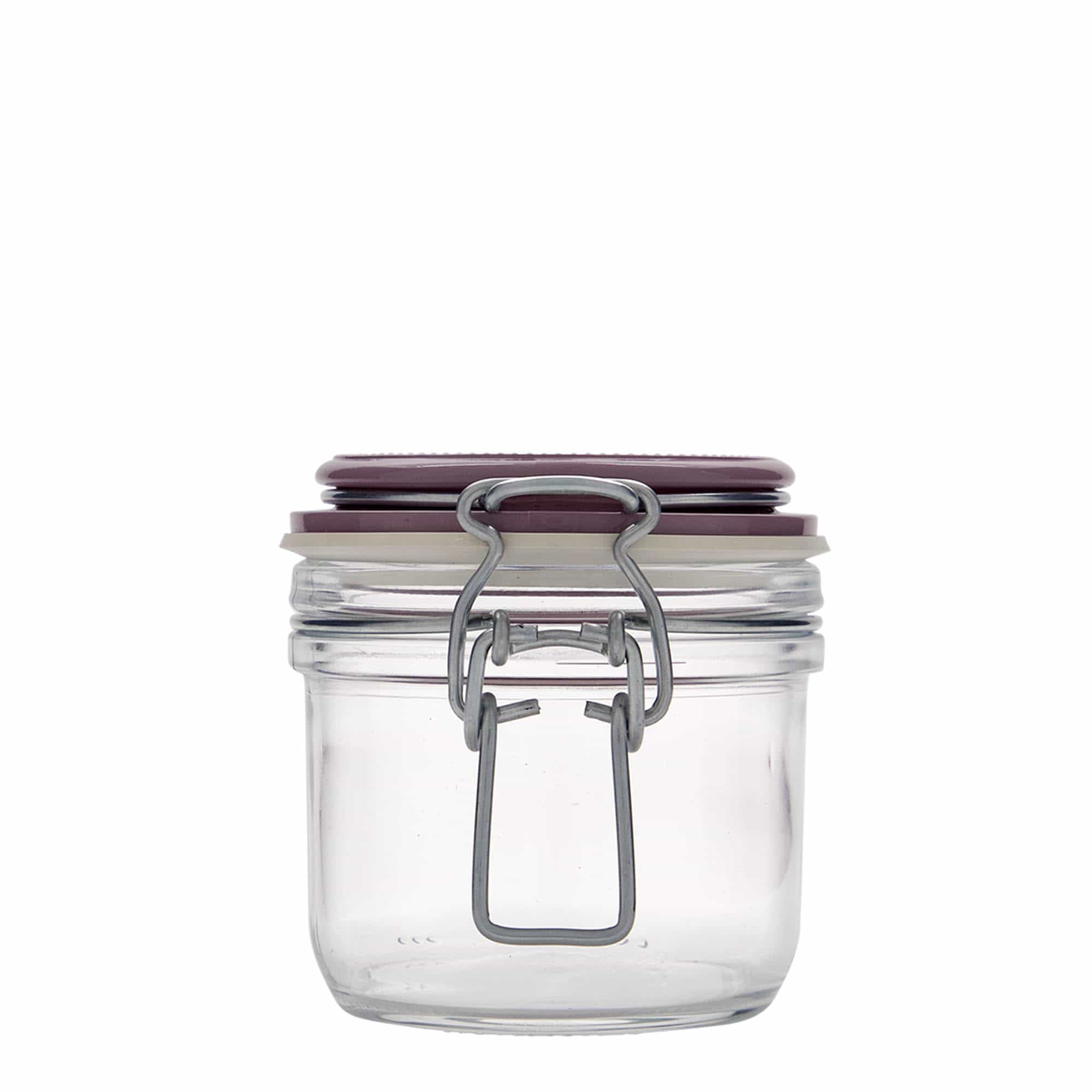 200 ml beugelfles 'Fido', violet, opening: beugelsluiting