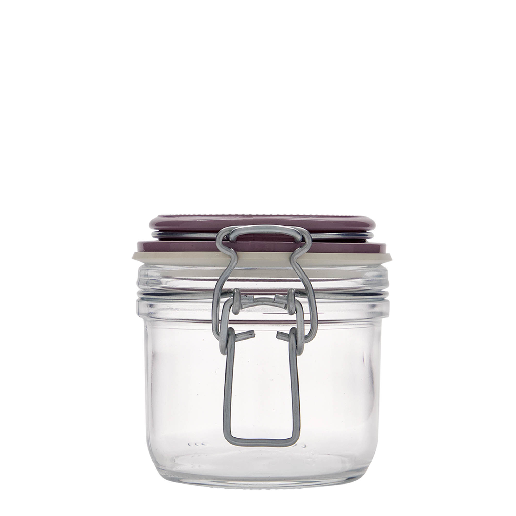 200 ml beugelfles 'Fido', violet, opening: beugelsluiting