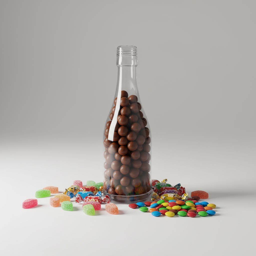 200 ml glazen fles 'Tannenbaum', opening: PP 28