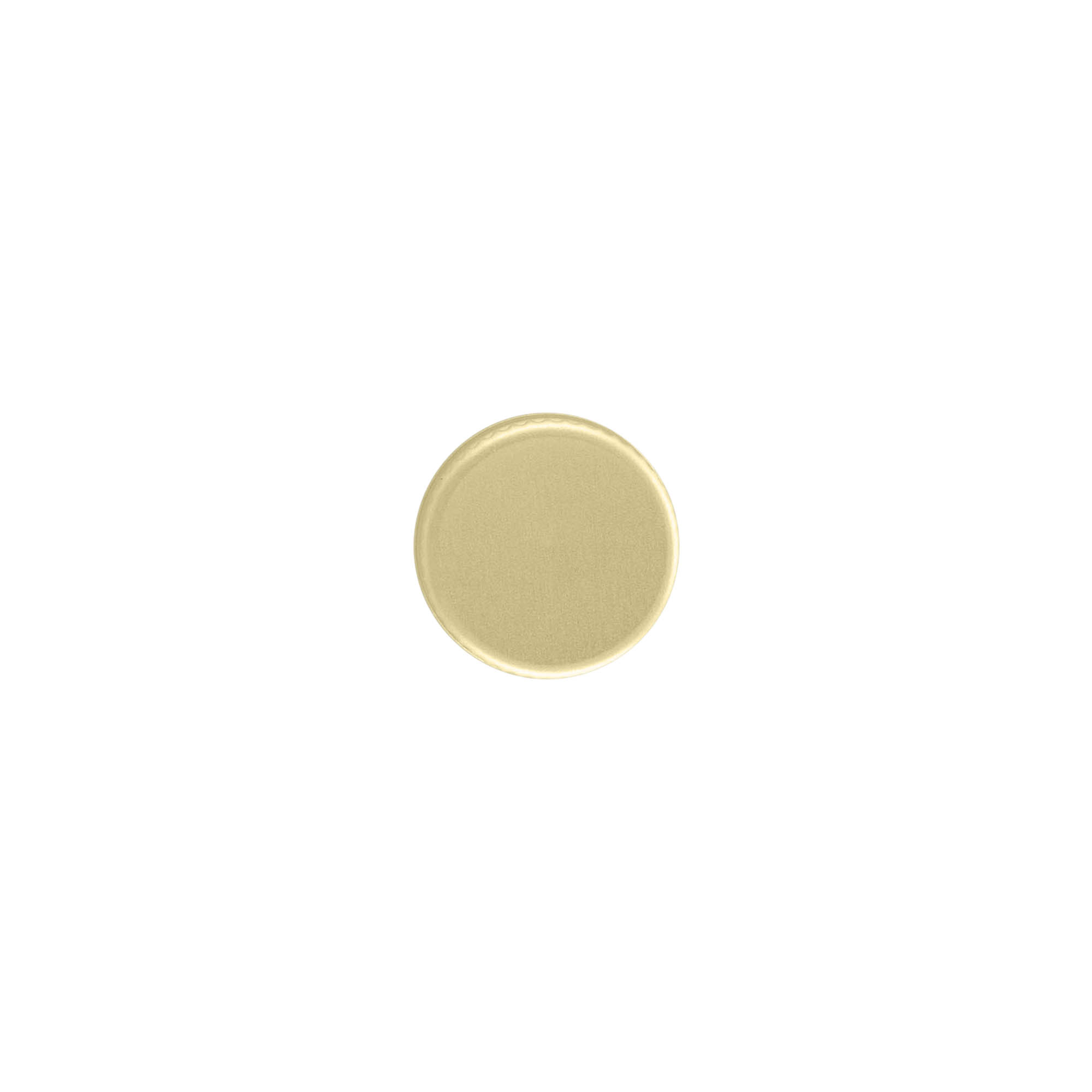 Schroefdop, metaal, goud, voor mondstuk: PP 18 Schroefdop, metaal, goud, voor mondstuk: PP 18