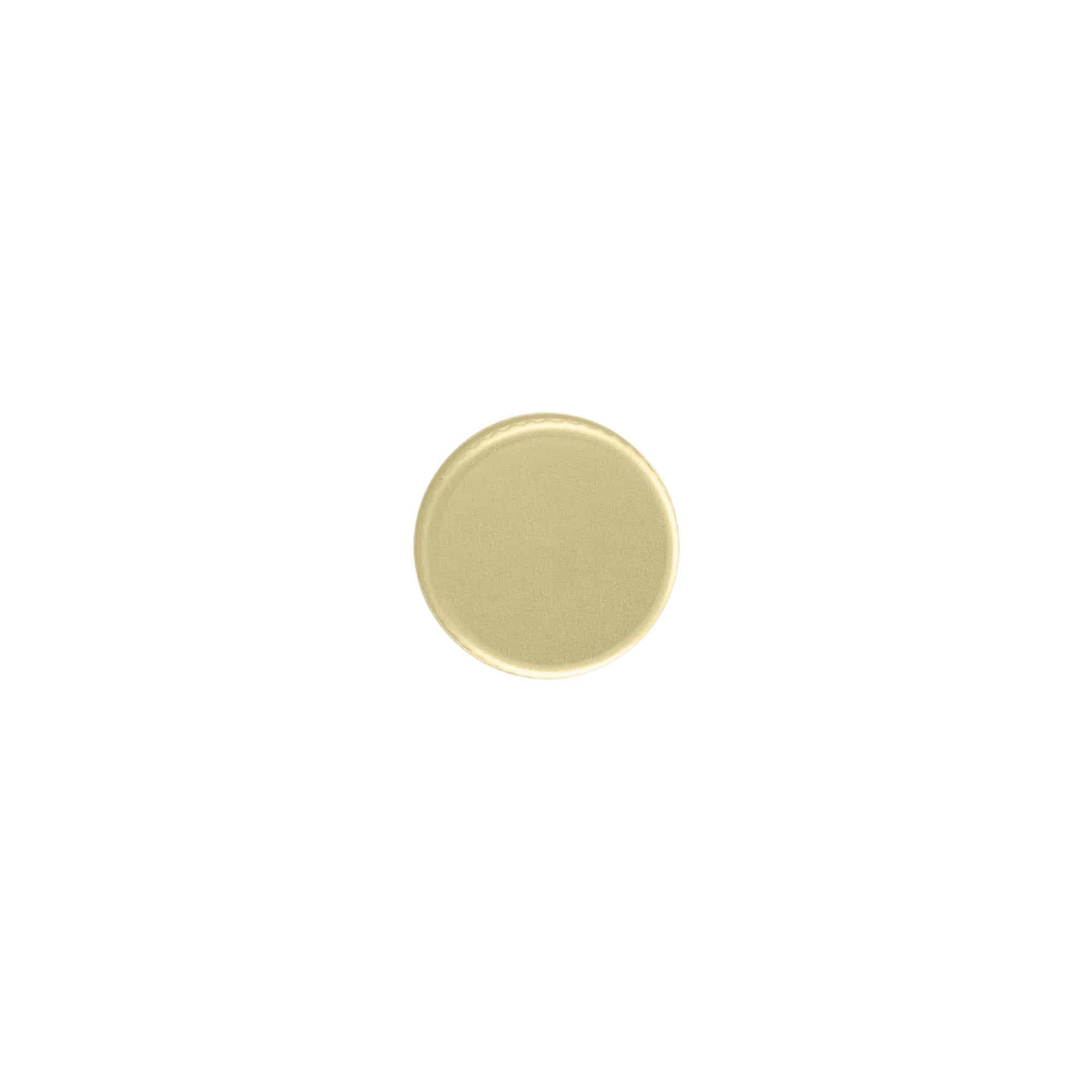 Schroefdop, metaal, goud, voor mondstuk: PP 18 Schroefdop, metaal, goud, voor mondstuk: PP 18