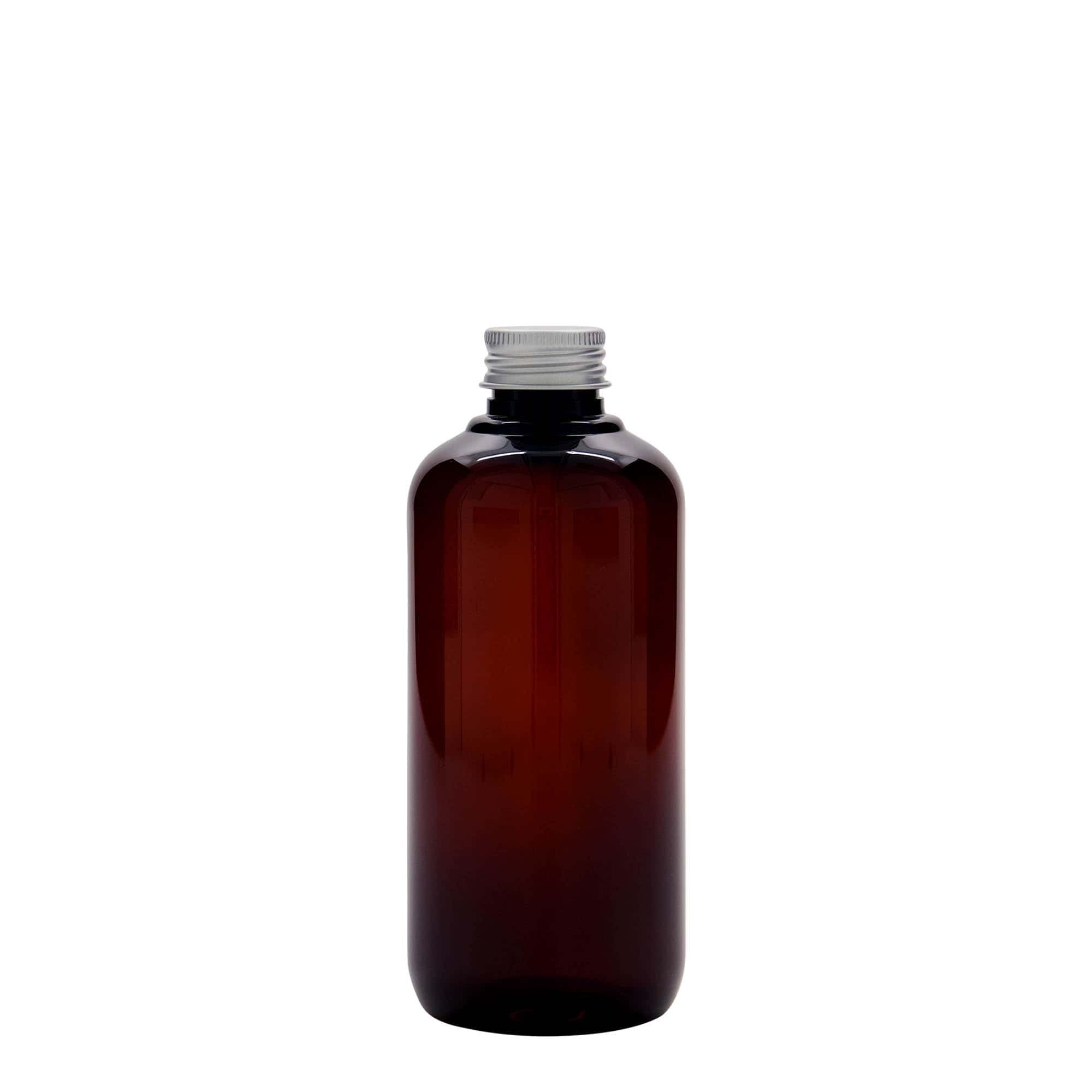 250 ml recyclebare kunststoffles 'Victor's Best', PCR, bruin, hals: 24/410