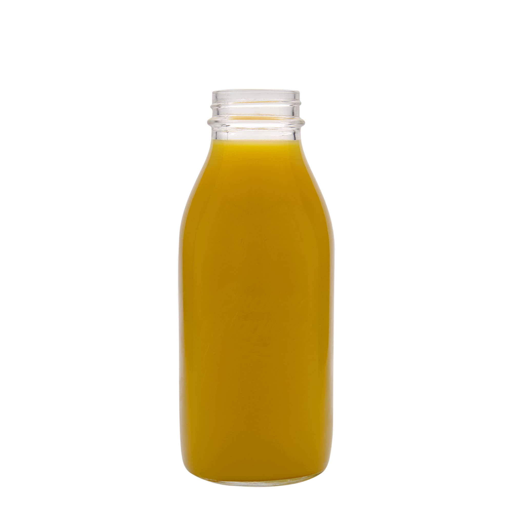 1.000 ml glazen fles 'Quattro Stagioni', opening: schroefdop 1.000 ml glazen fles 'Quattro Stagioni', opening: schroefdop