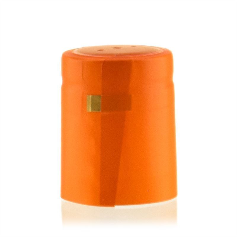 Krimpcapsule 32x41, pvc-kunststof, oranje