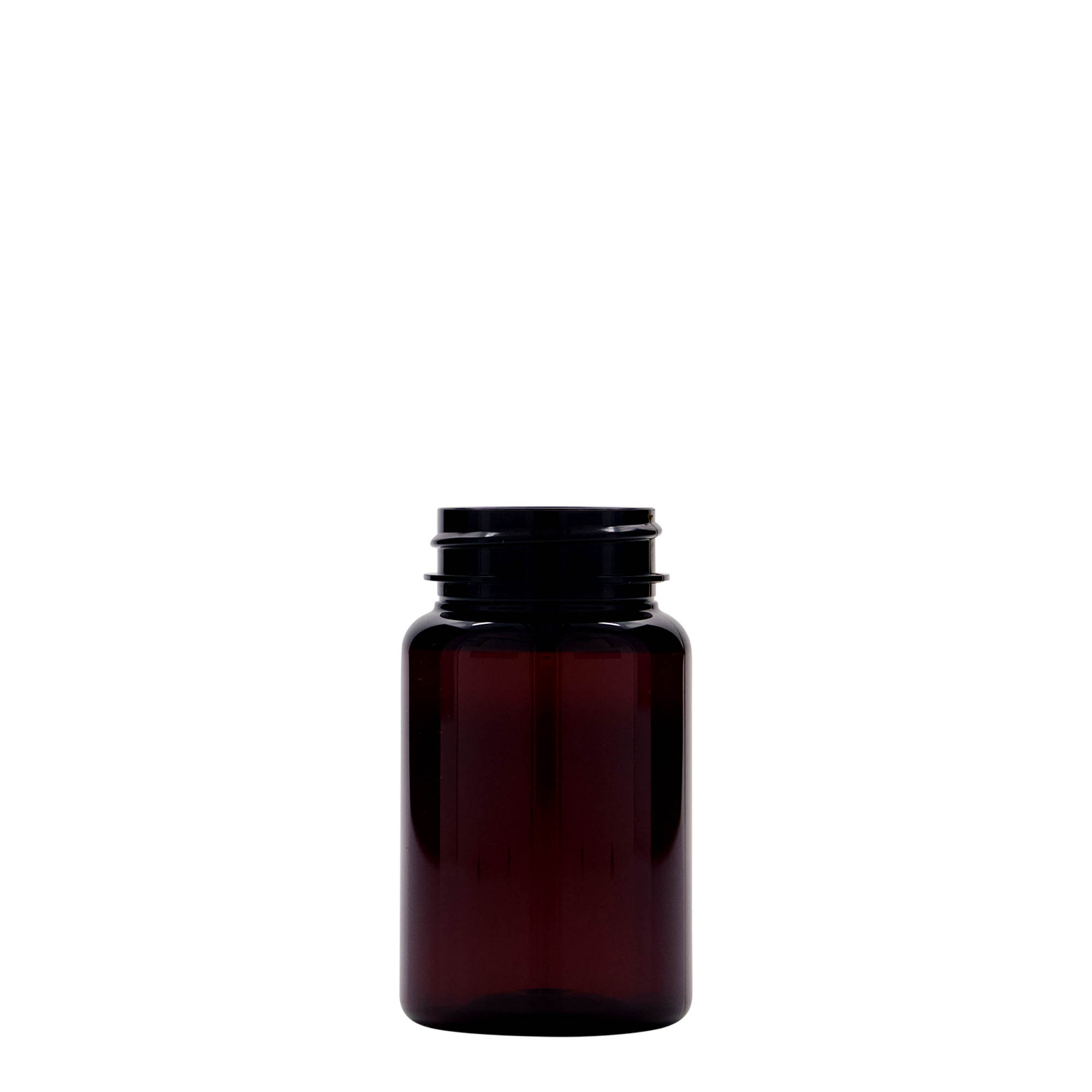 75 ml PET-verpakking, kunststof, bruin, opening: 38/400 75 ml PET-verpakking, kunststof, bruin, opening: 38/400