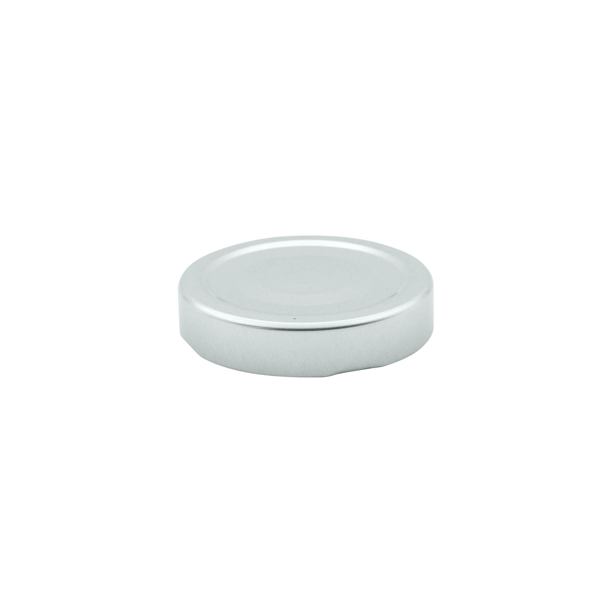 Deep-Twist-Off-sluiting, witblik, zilver, voor opening: Deep-TO 63 Deep-Twist-Off-sluiting, witblik, zilver, voor opening: Deep-TO 63
