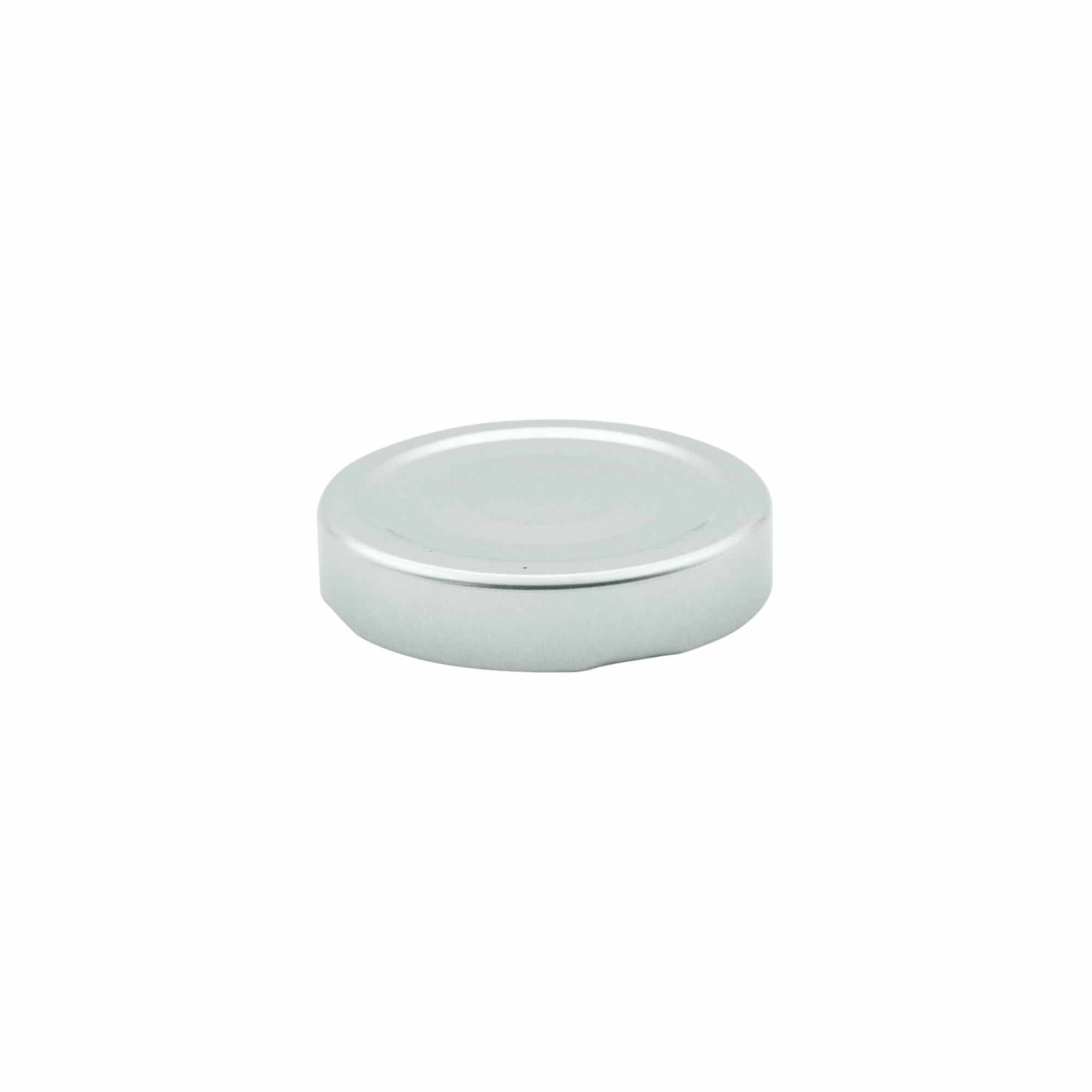 Deep-Twist-Off-sluiting, witblik, zilver, voor opening: Deep-TO 63 Deep-Twist-Off-sluiting, witblik, zilver, voor opening: Deep-TO 63