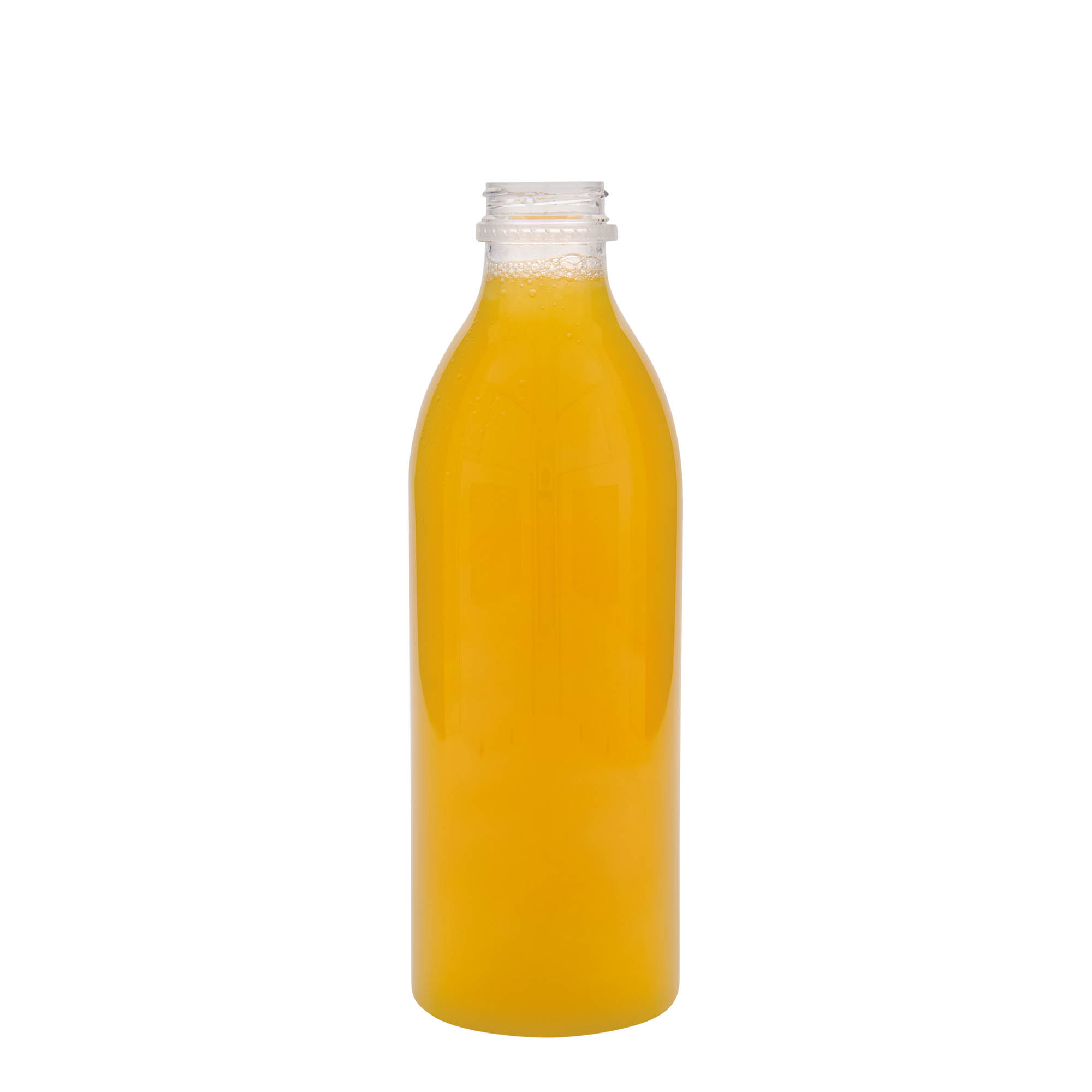 1.000 ml PET-fles standaard, kunststof, hals: 38 mm